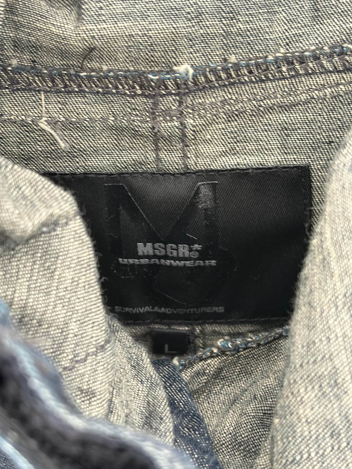 MSGR denim jacket 상품이미지8