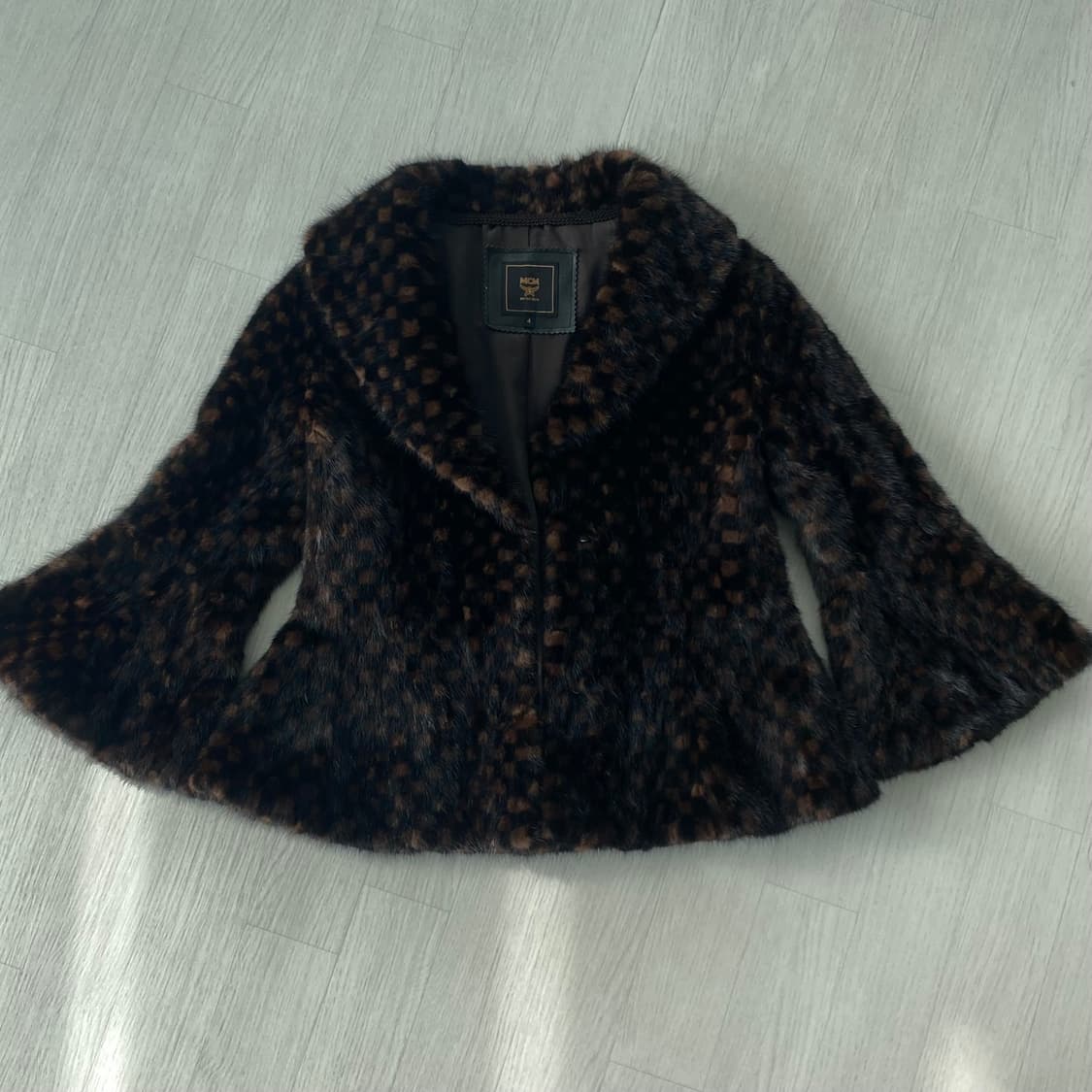 MCM 밍크 재킷 밍크 코트 퍼 자켓 퍼 코트 브라운 44 상품이미지1