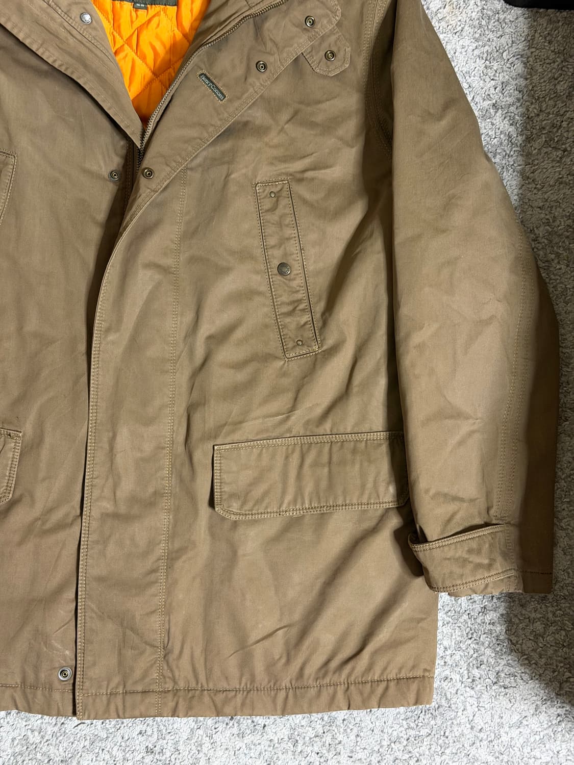 헨리코튼 가먼트다잉 코튼 카코트 상품이미지7