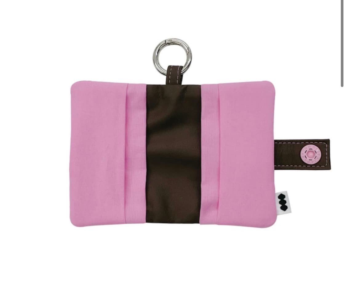 미개봉) 퍼피북클럽 카드지갑 핑크 브라운  상품이미지4