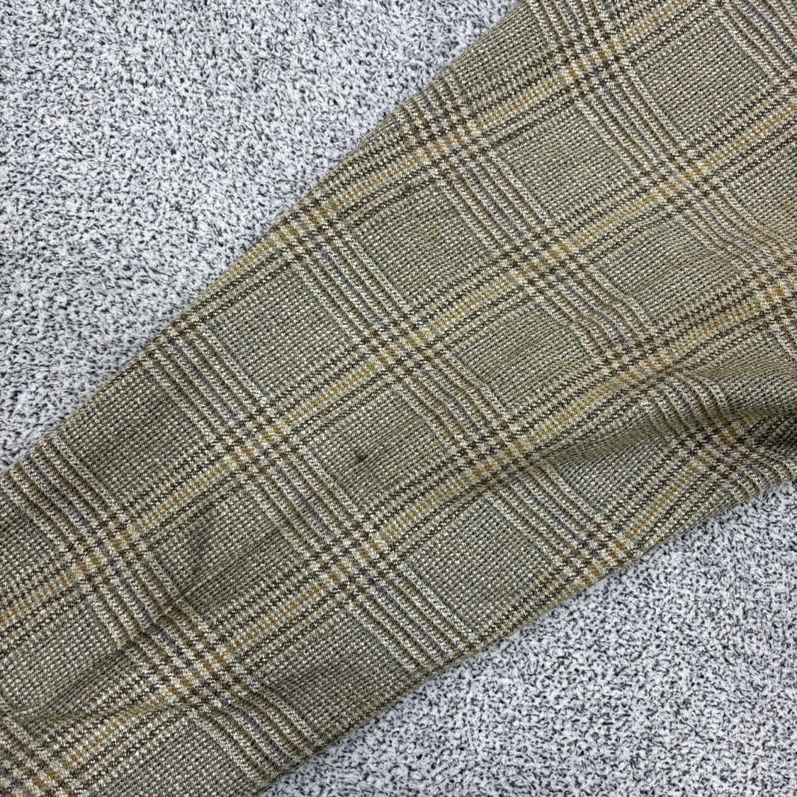 100 먼싱웨어 체크 울 레이온 바지 0414J 상품이미지5