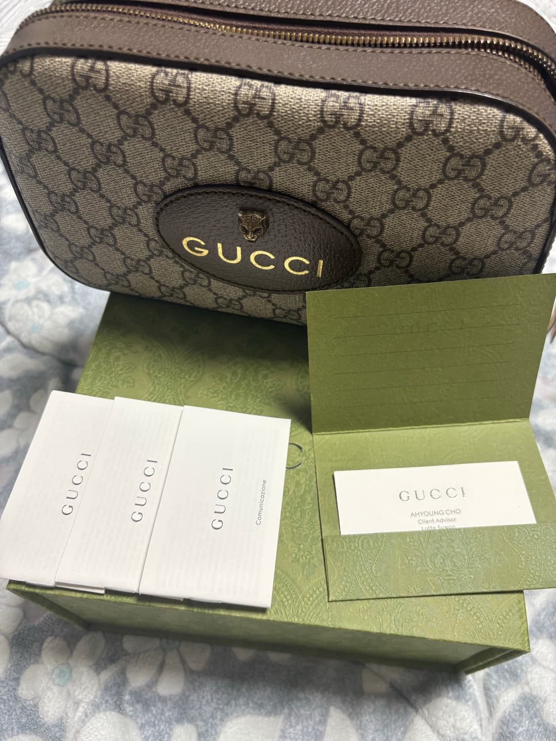 구찌 네오 빈티지 슈프림 메신저백  상품이미지5