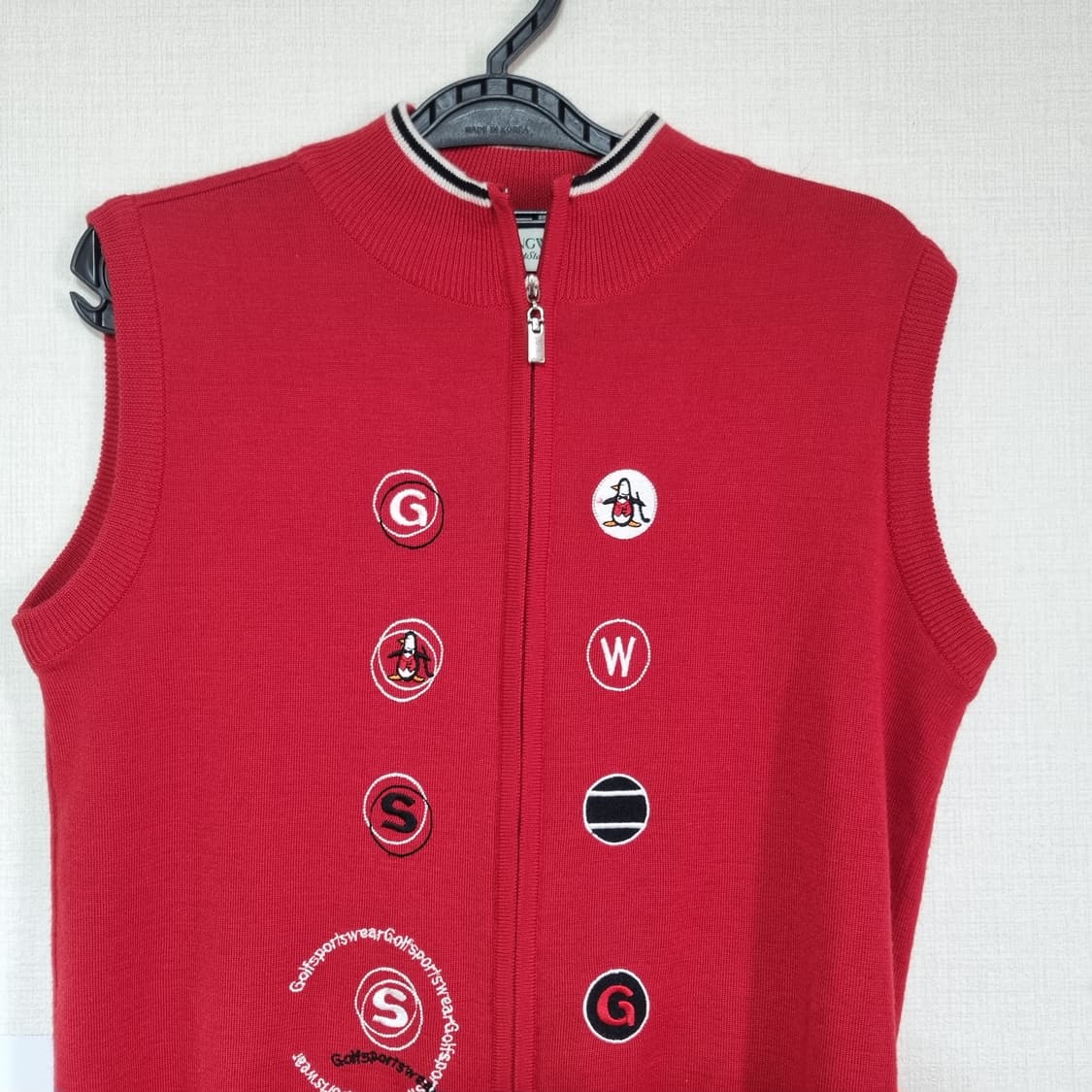 먼싱웨어 민소매 자켓 상품이미지2