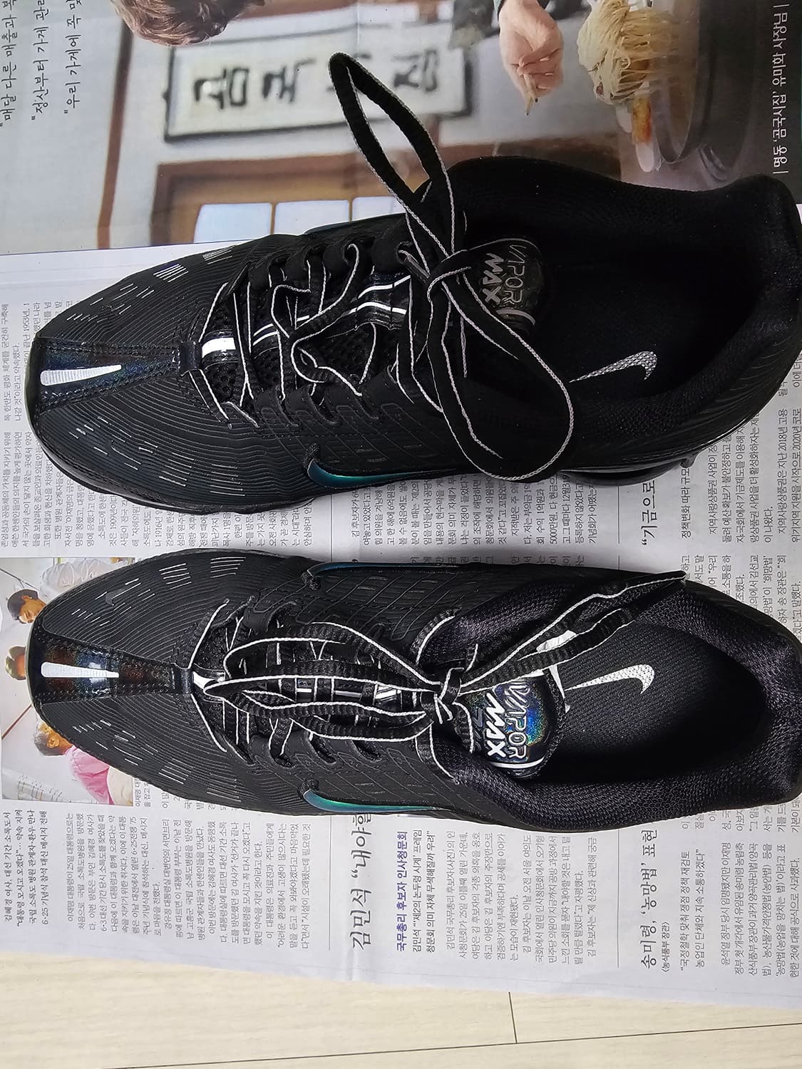 나이키 에어맥스 베이퍼맥스 360 블랙 280 상품이미지3