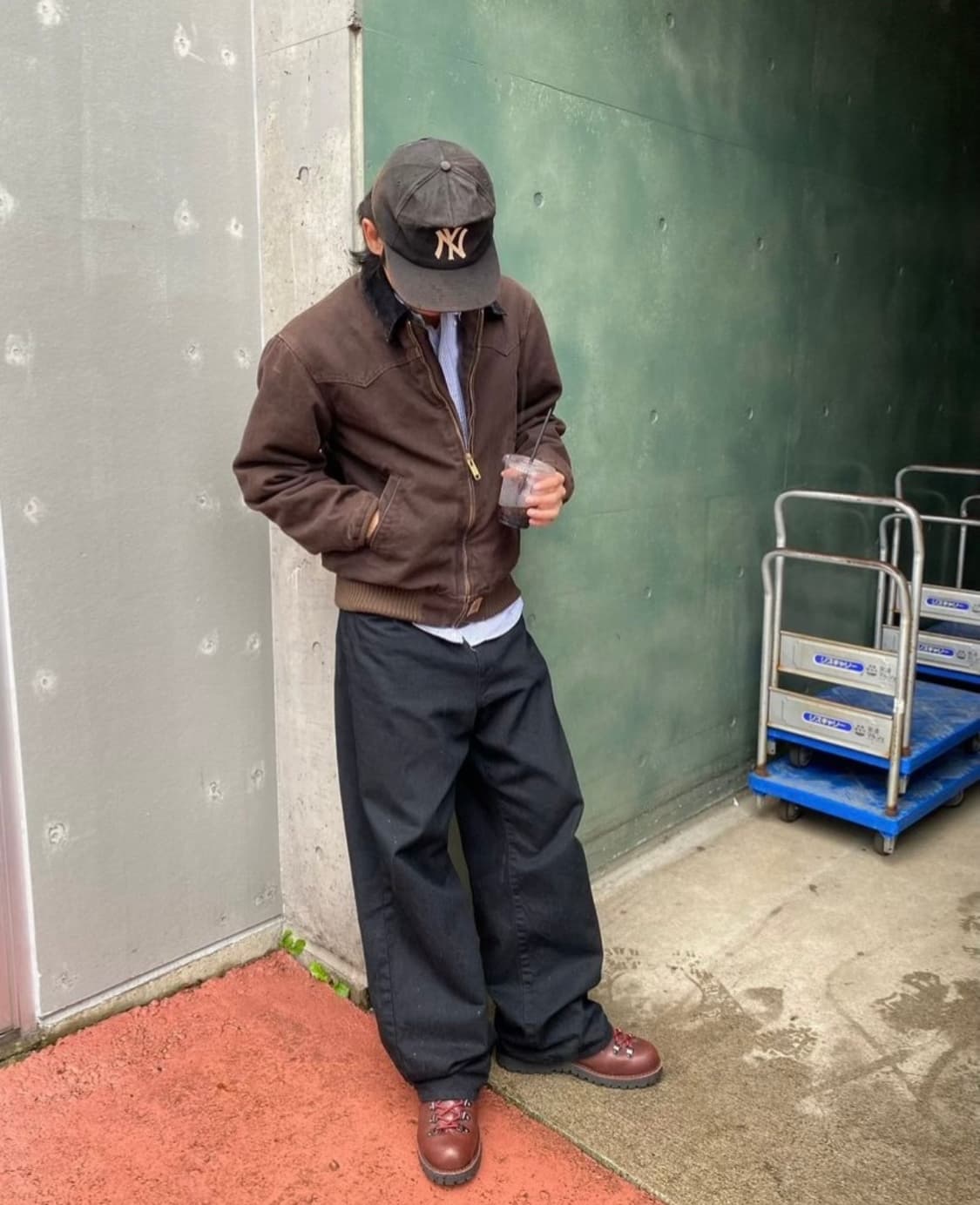 00's OG 칼하트 J14 산타페 칼하트 DKB 디트로이트 상품이미지3