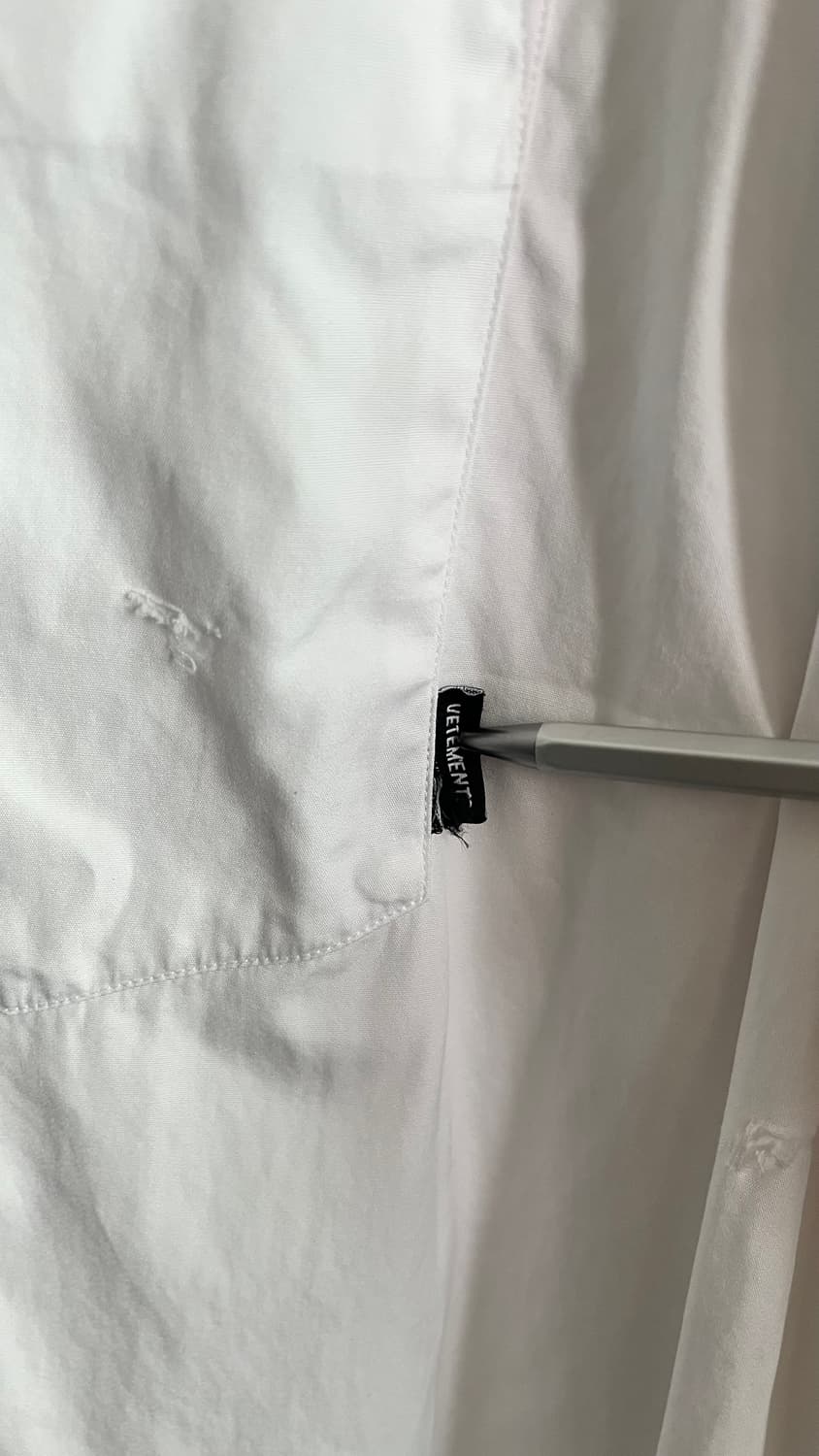 베트멍 16fw 디스트로이드 오버사이즈 셔츠 상품이미지2