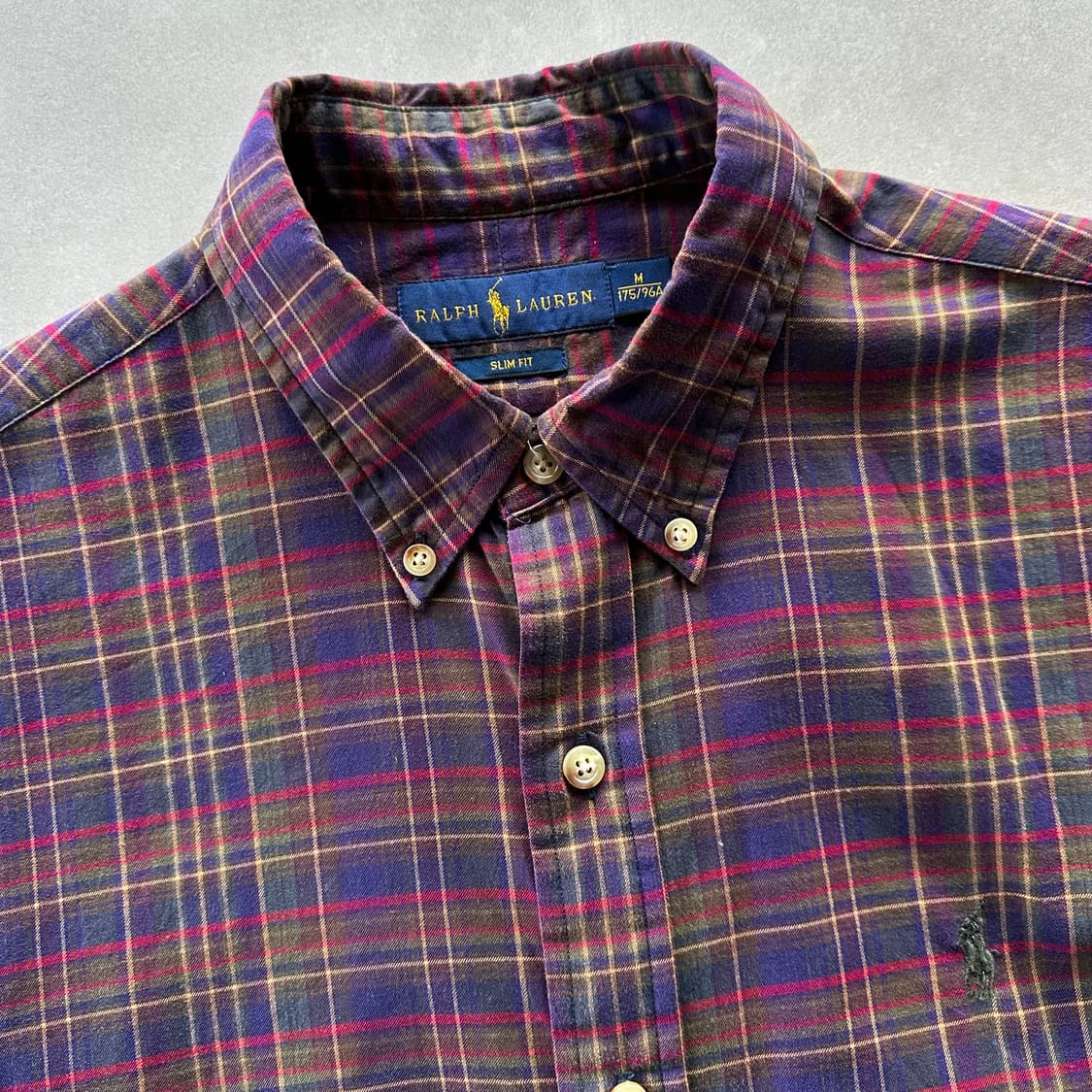 [M]폴로 랄프로렌 플레이드 체크 셔츠 상품이미지8