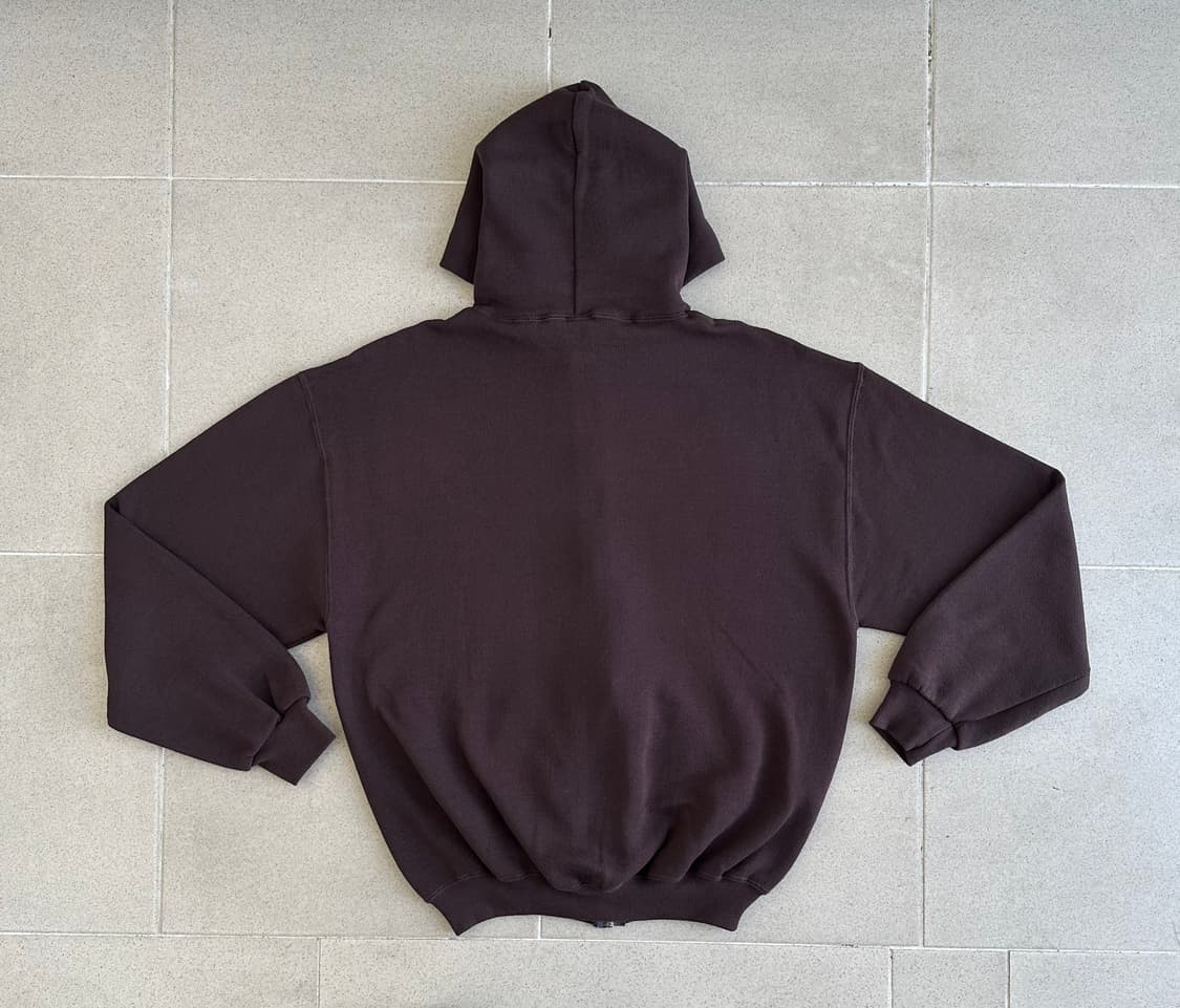 00s 빈티지 러셀 후드집업 브라운 M 상품이미지2