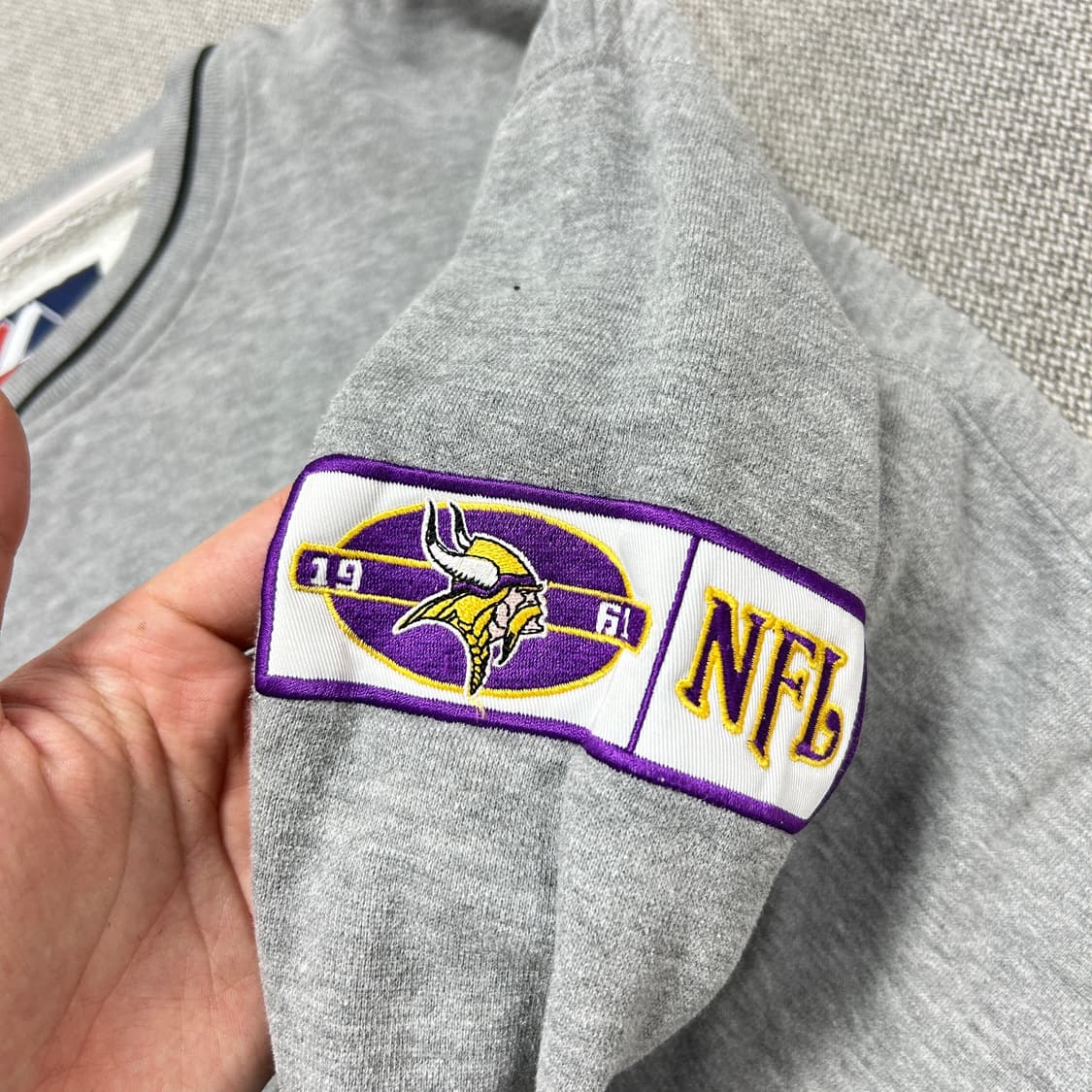 마제스틱 미네소타 바이킹 스웻셔츠(2XL) 상품이미지5