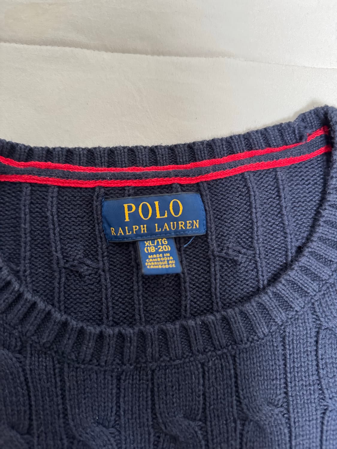 폴로 랄프로렌 케이블 니트 상품이미지2