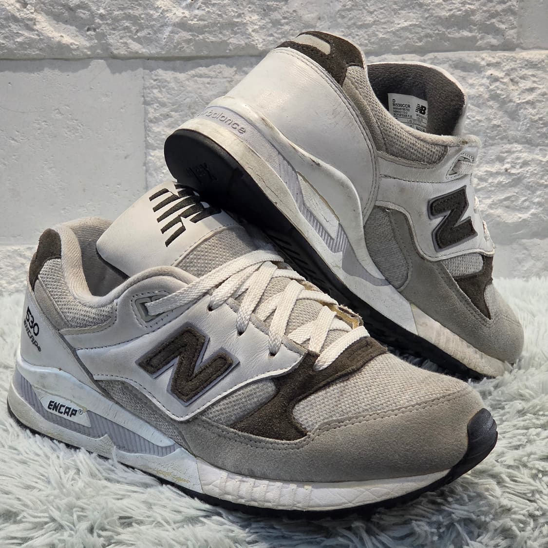 1w-10:뉴발란스 530 화이트그레이 24cm(2번사진확인)금액15 상품이미지5