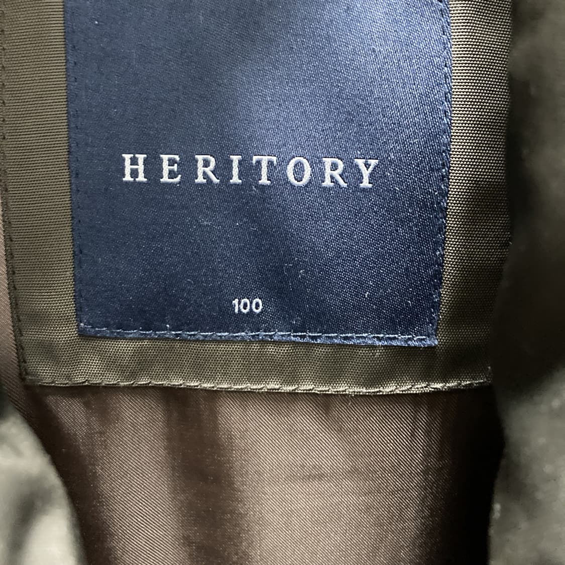 헤리토리 여성 후드다운베스트 고동 100  상품이미지4