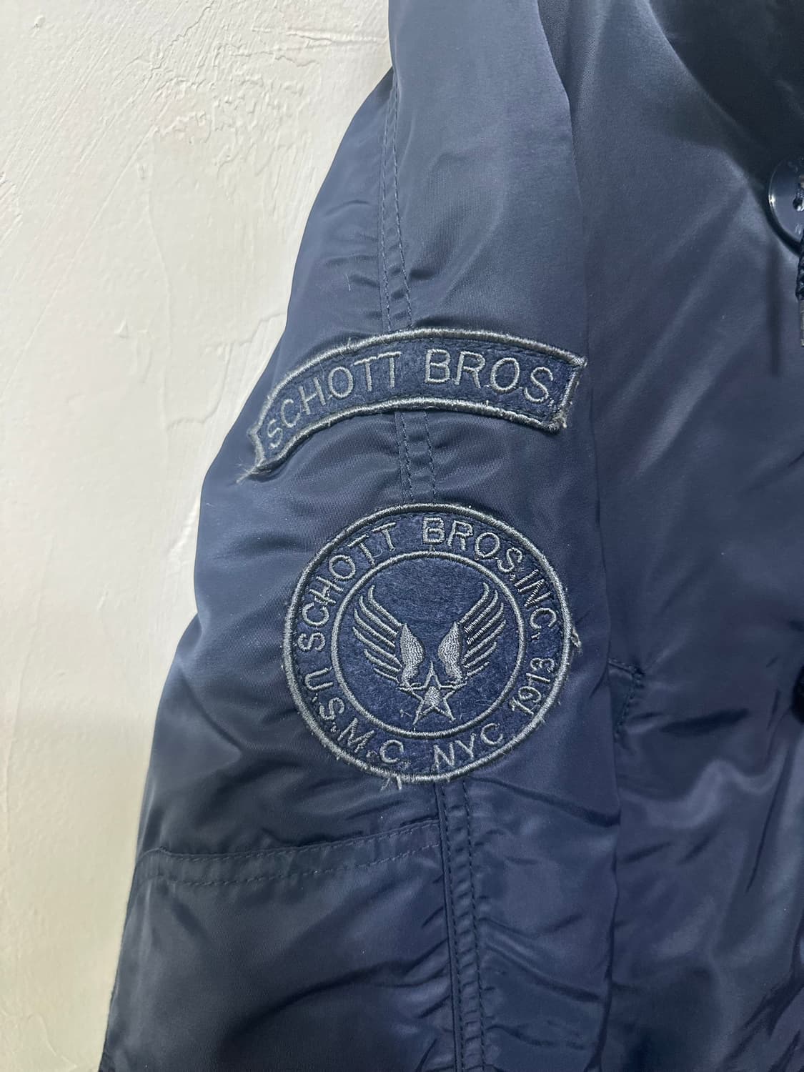 (XL) Schott 쇼트 밀리터리 야상 점퍼 상품이미지3