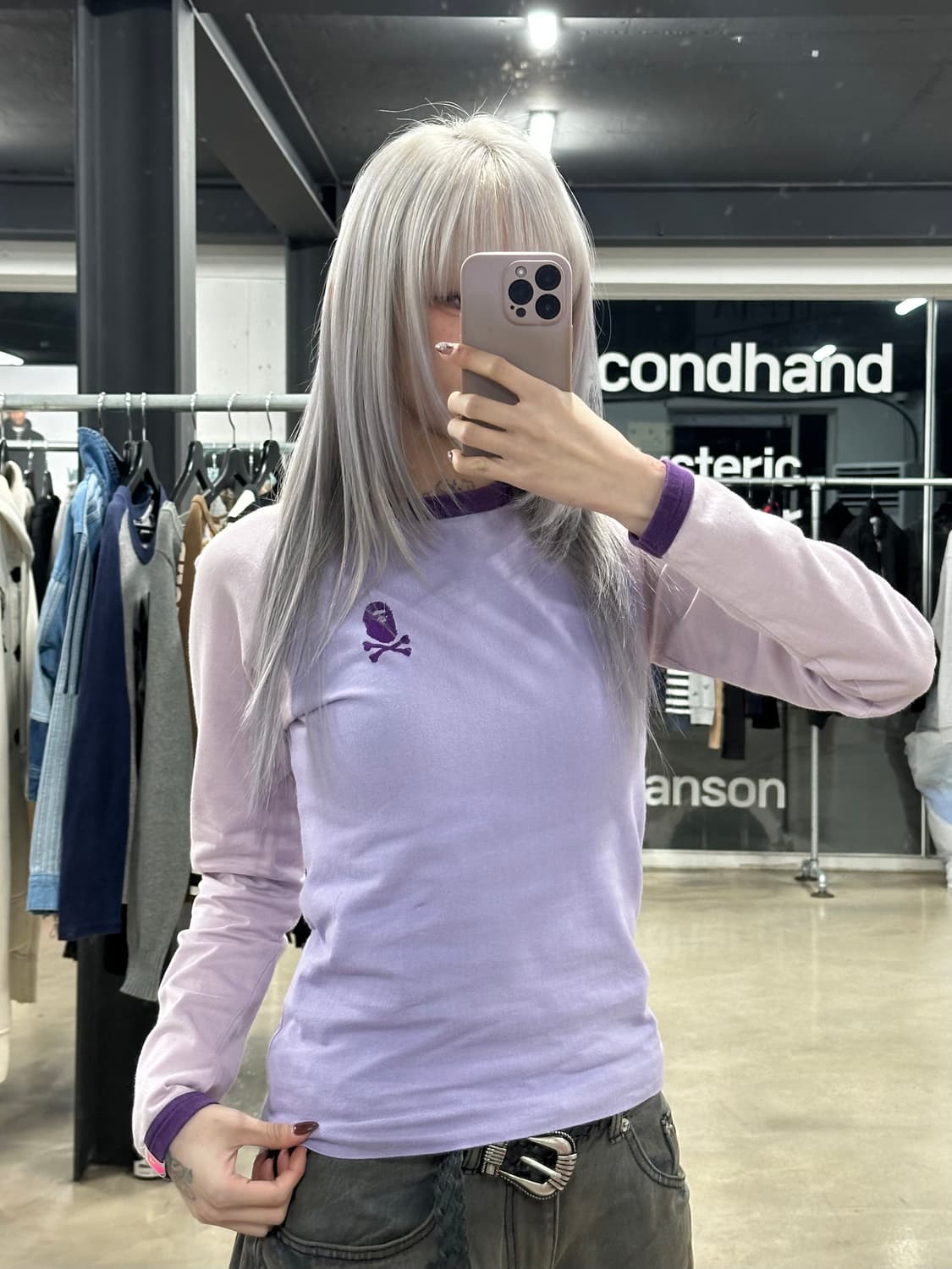 에이프 래글런 롱슬리브 티셔츠 상품이미지2