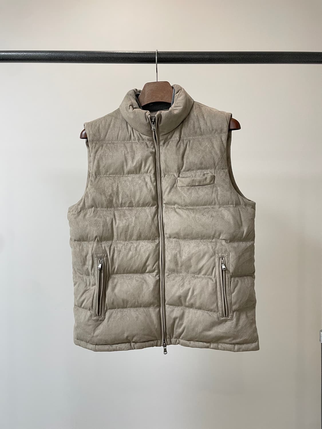 코모도스퀘어 구스다운 투웨이 패딩 베스트 상품이미지1