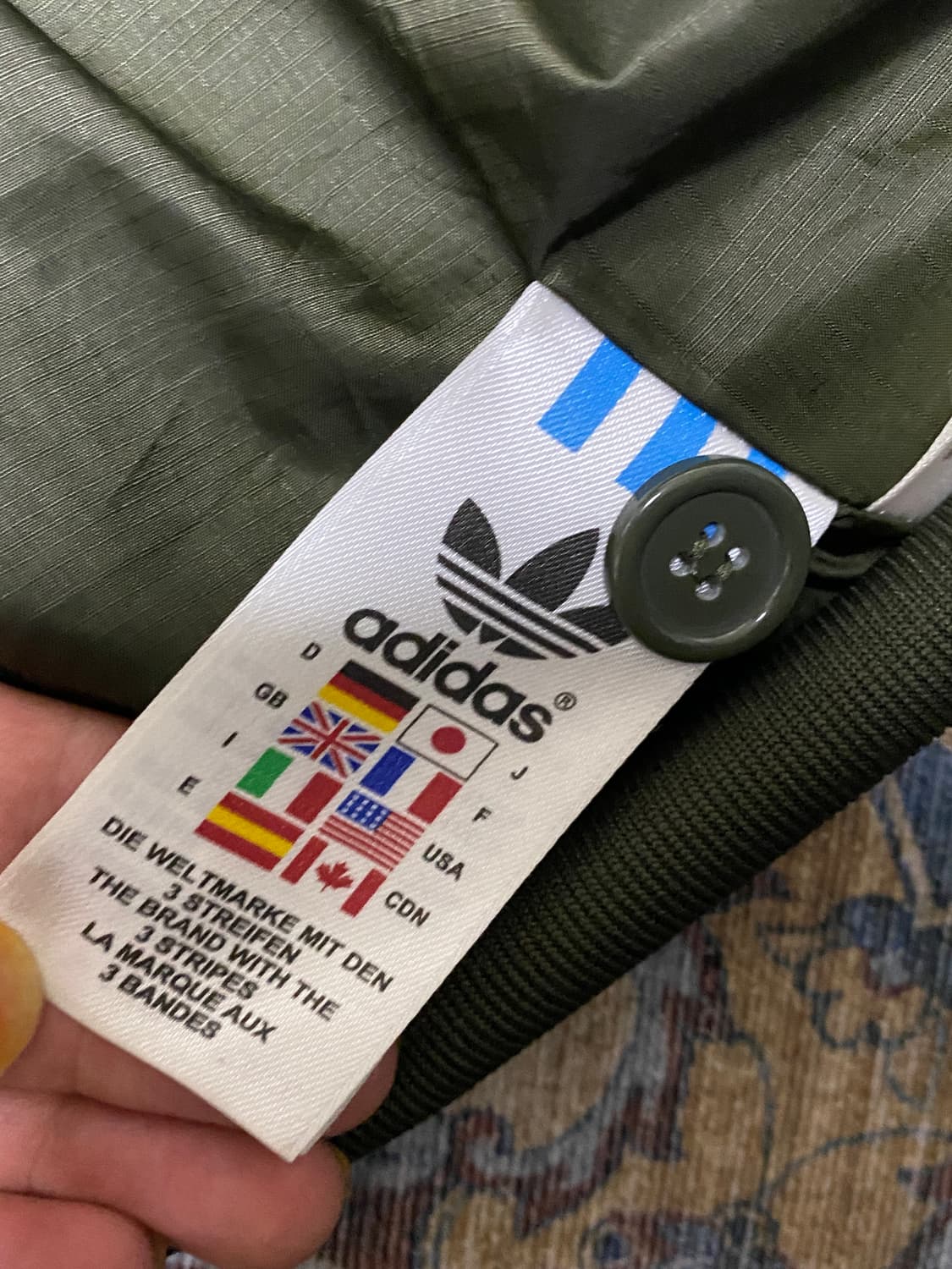 adidas / 퀼팅 트랙 자켓 상품이미지5