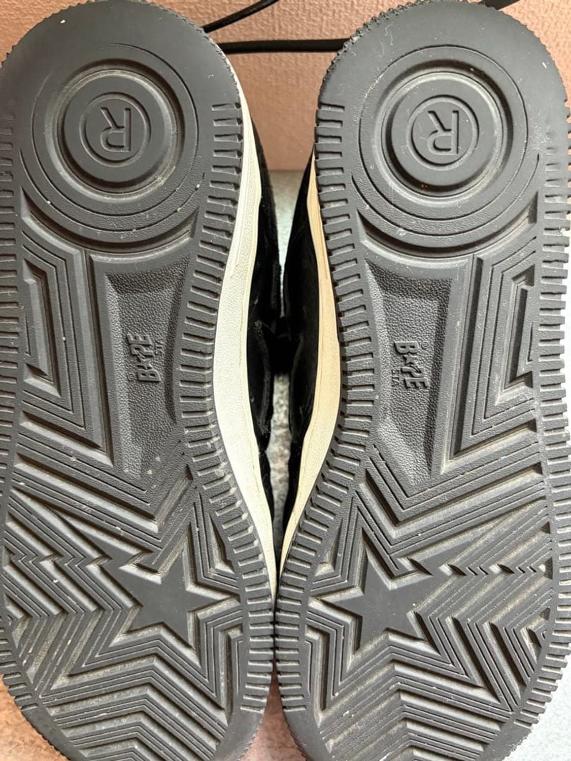 베이프 x 네이버후드 베이프 스타 로우 블랙 상품이미지6