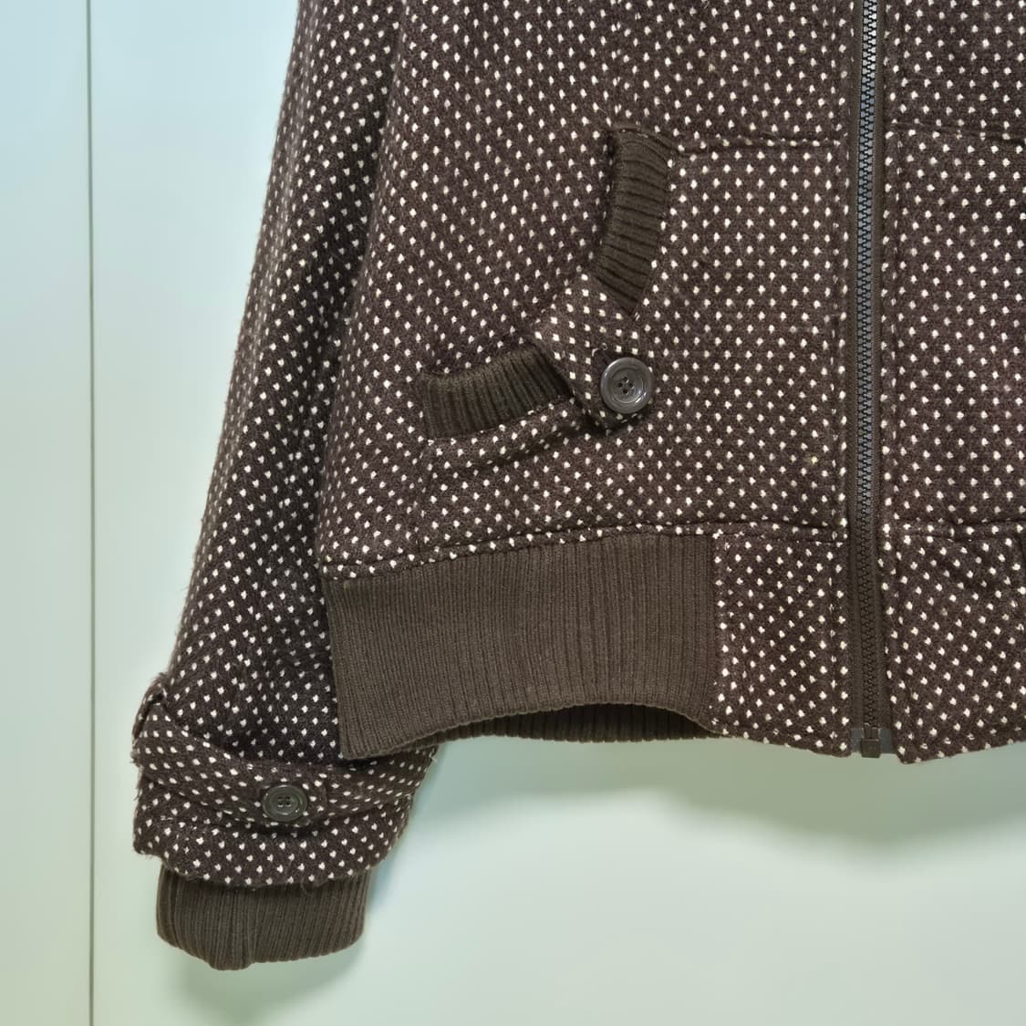 초코 브라운 도트 점퍼 상품이미지3