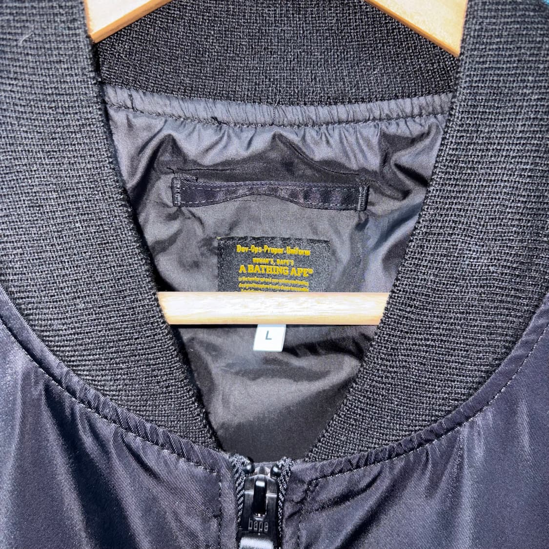 (L) 베이프 MA-1 17fw 항공점퍼 자켓 상품이미지6