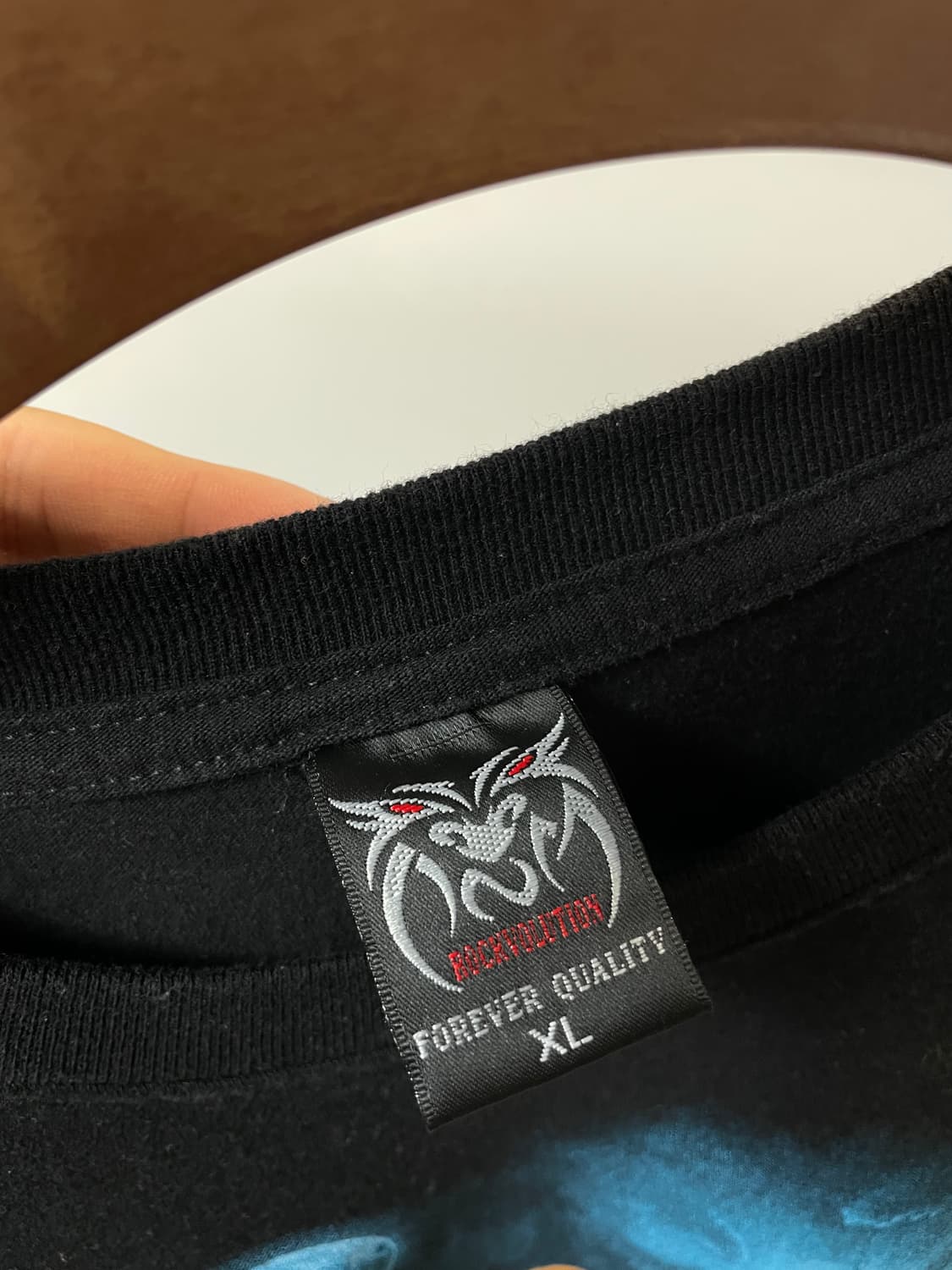 (XL) 락볼루션 빈티지 바이크 프린팅 반팔티셔츠 상품이미지5