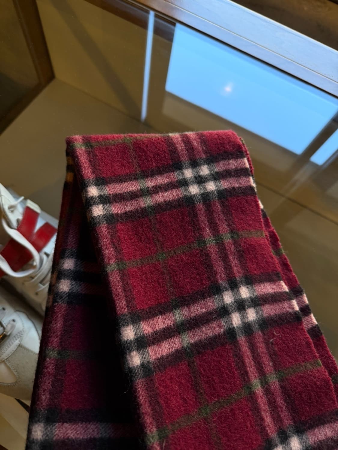 버버리 캐시미어 머플러 상품이미지7