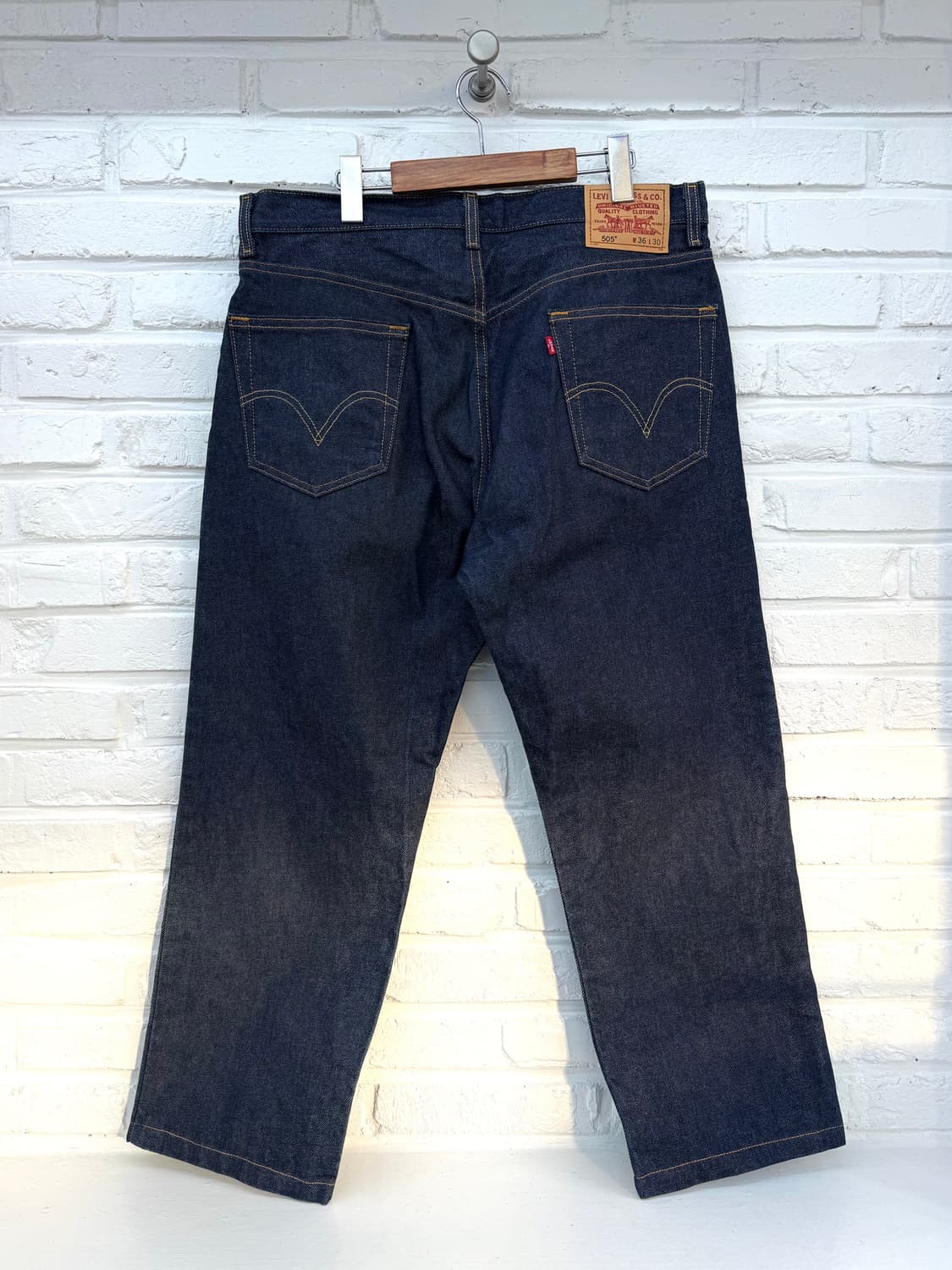 리바이스 505 레귤러핏 데님팬츠 상품이미지4