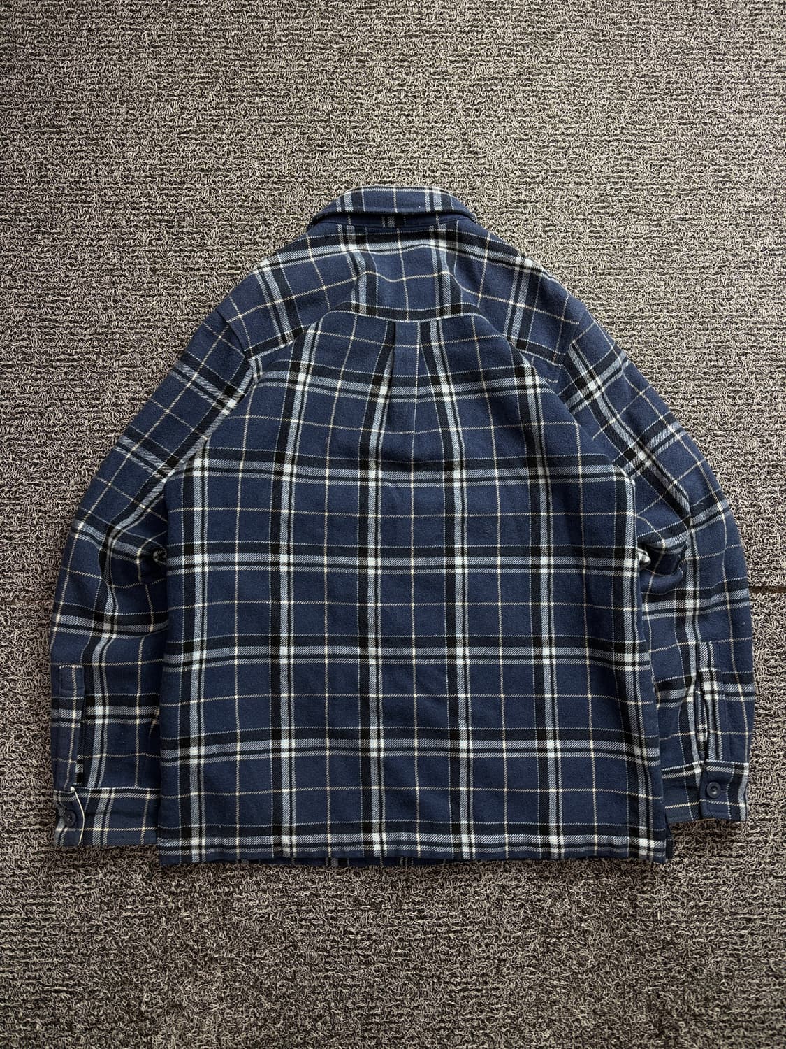 리바이스 치카노 울 패턴 체크 누빔 셔츠 자켓 2403 상품이미지4