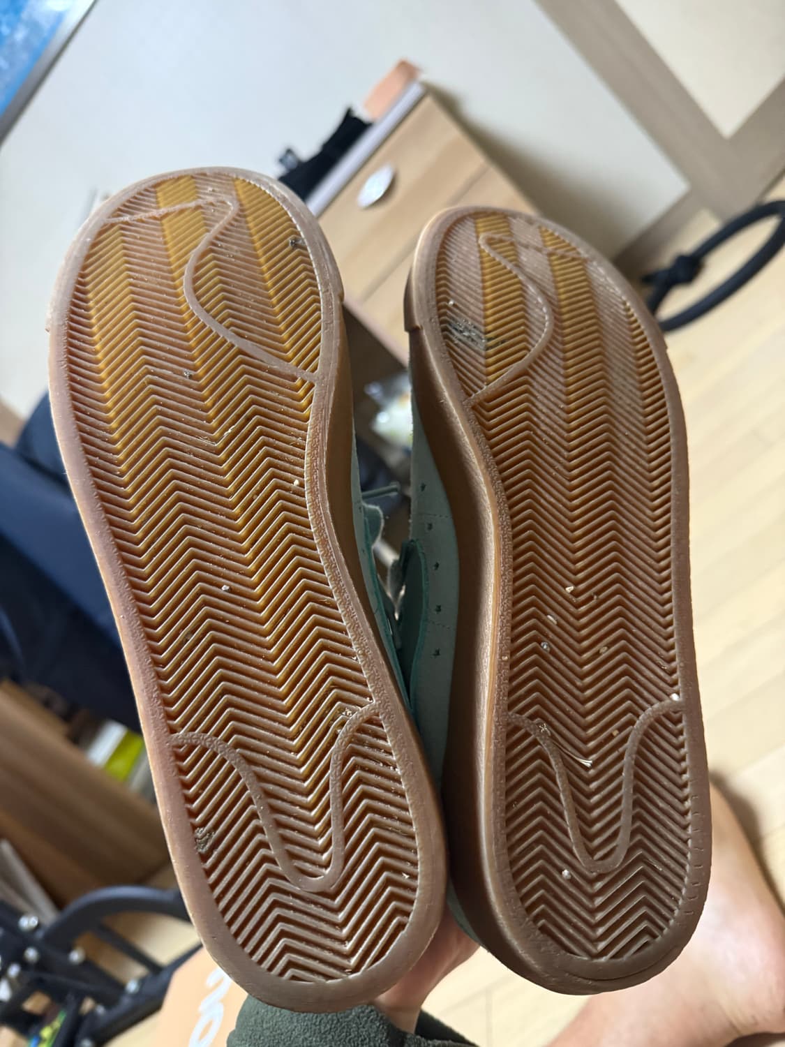 [275] 나이키 SB 블레이저 Supreme 민트 스웨이드 상품이미지4