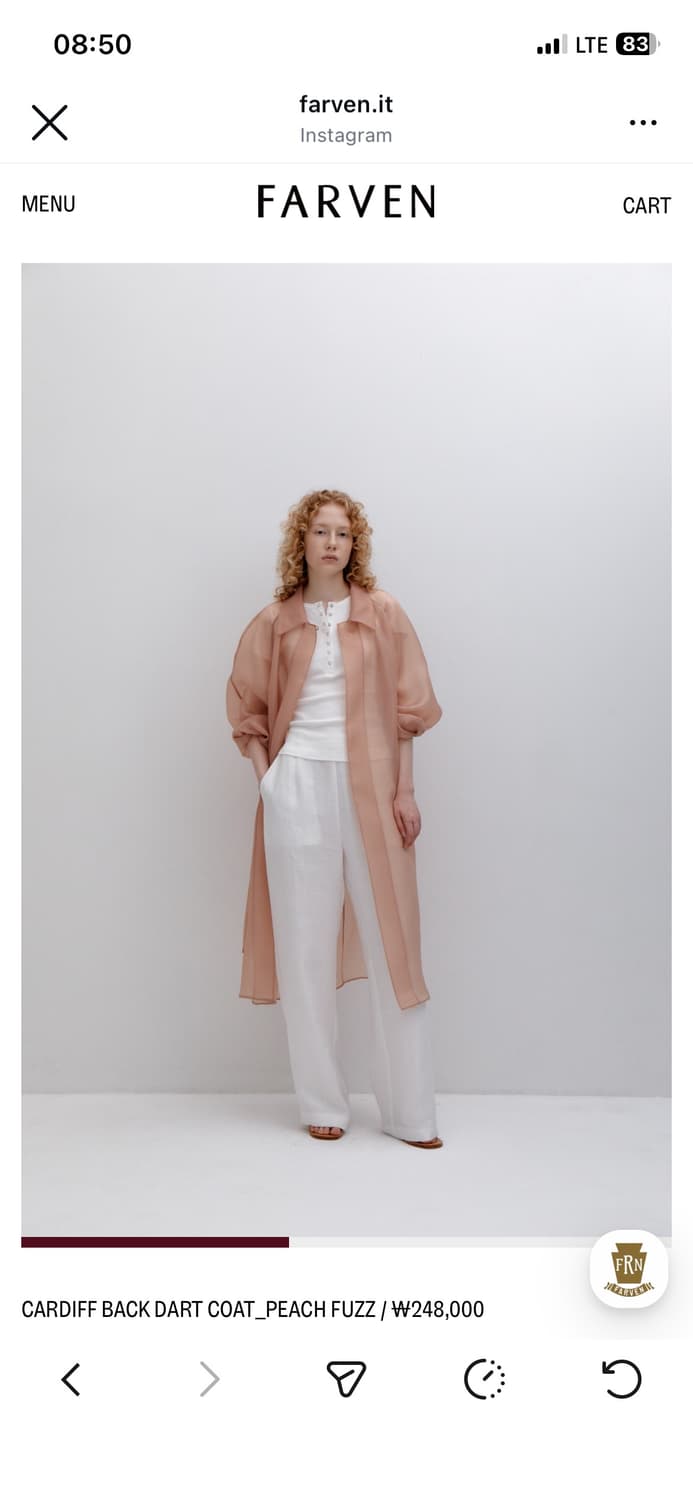 새상품 *) 파르벵 카디프 피치퍼즈  상품이미지2