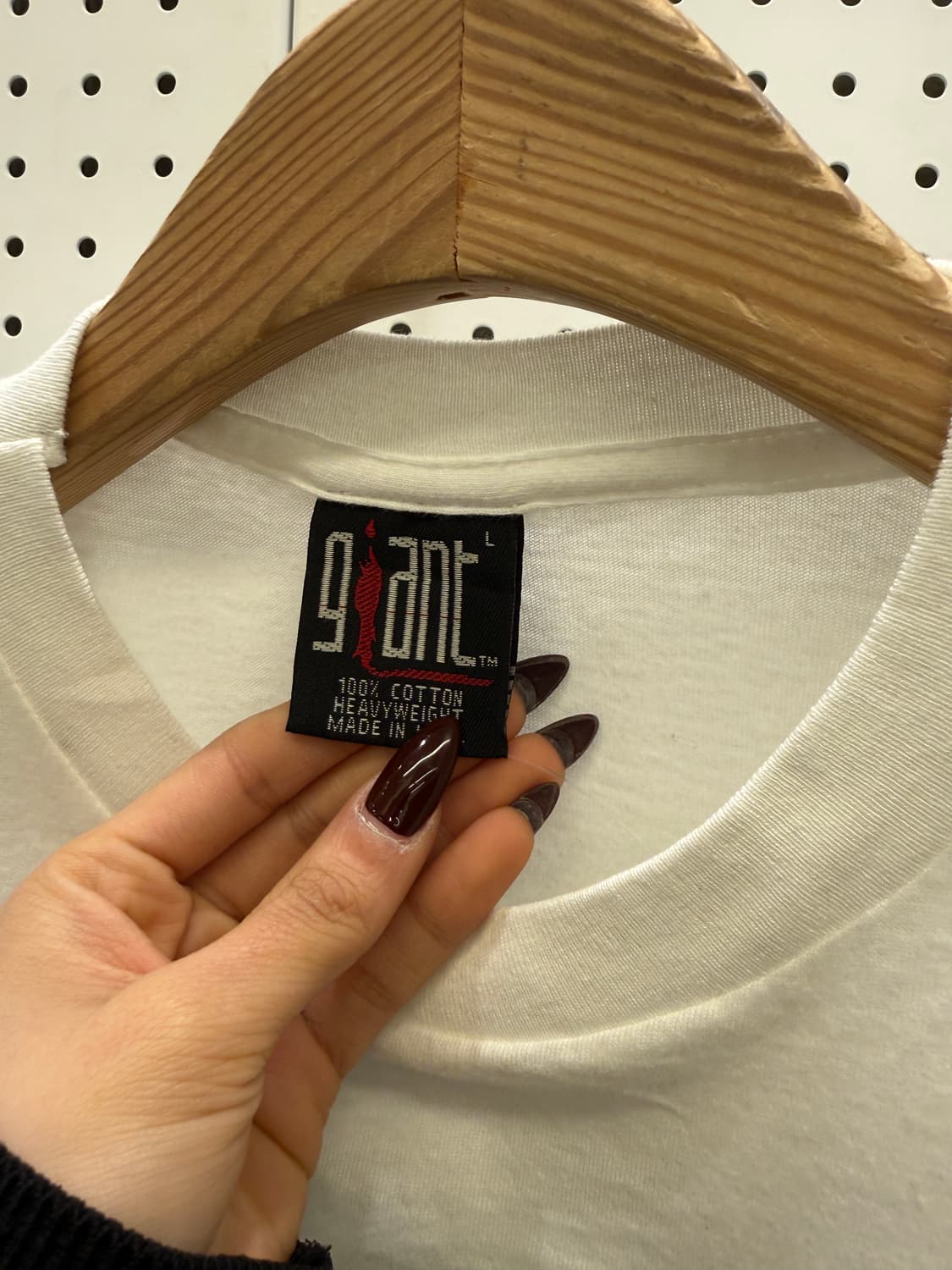 빈티지 너바나 밴드 1993 월드투어 반팔 티셔츠 U1235 상품이미지5