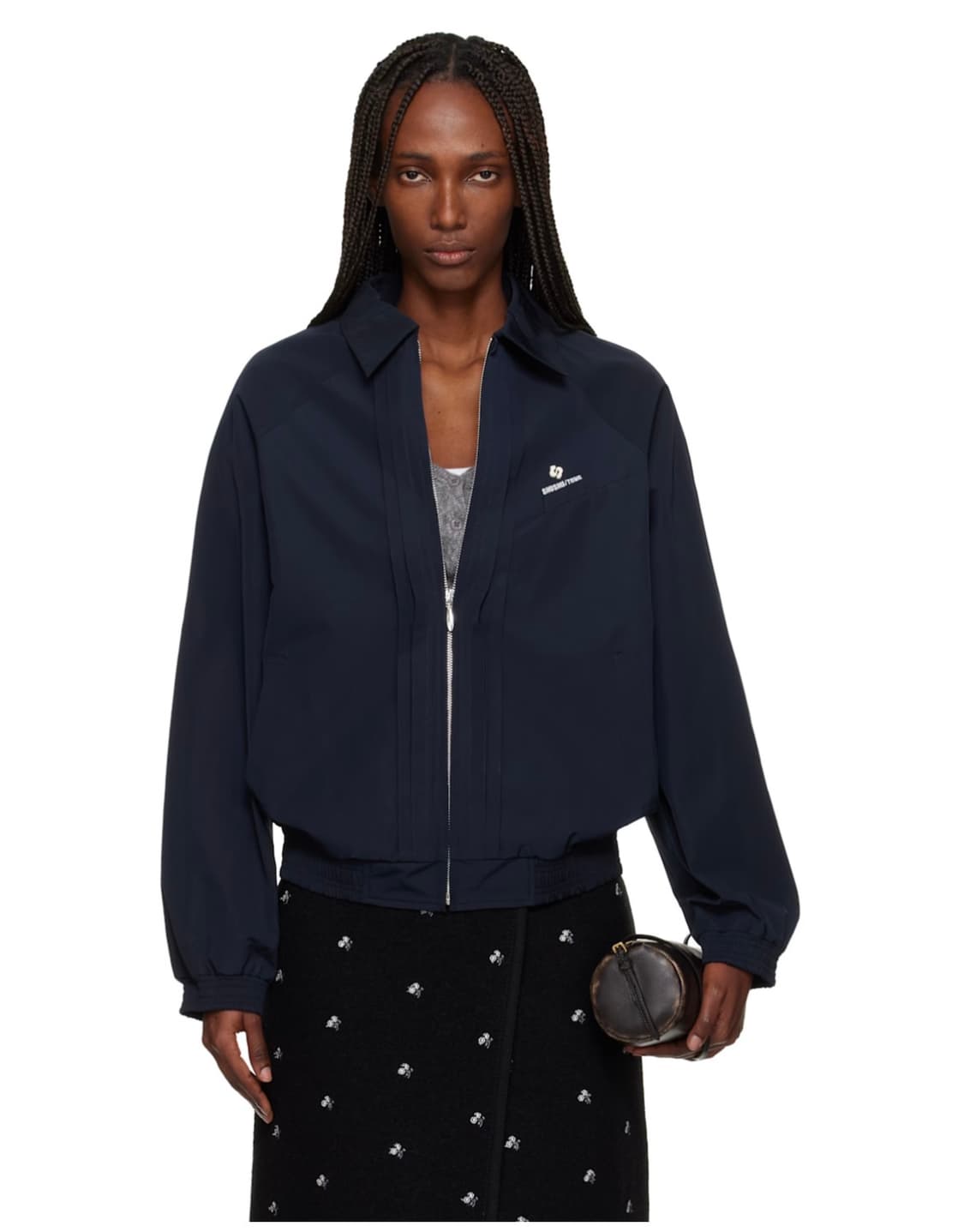 [6] 슈슈통 25AW 네이비 스포츠 자켓 상품이미지4