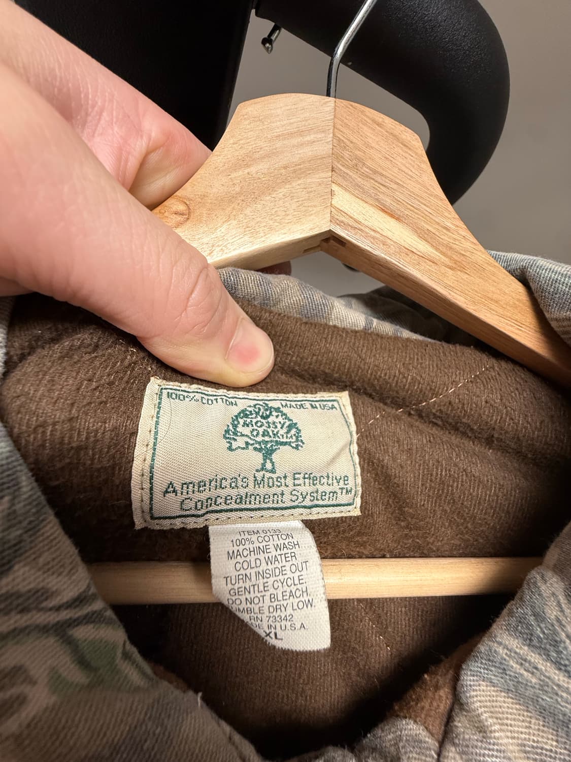 MOSSY OAK 미제 리얼트리 헌팅자켓 XL 상품이미지3