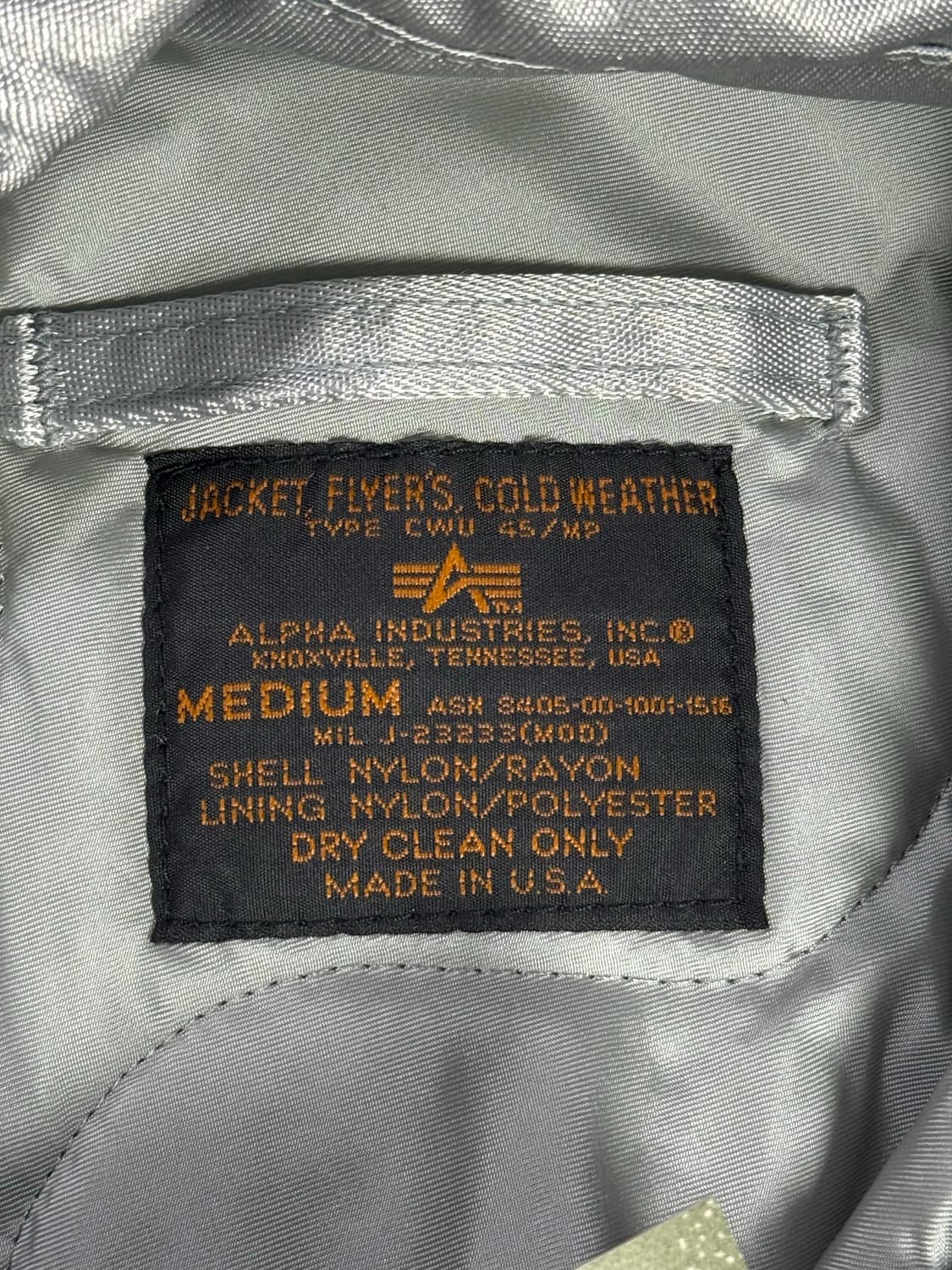 알파인더스트리 MA-1 항공점퍼 상품이미지2