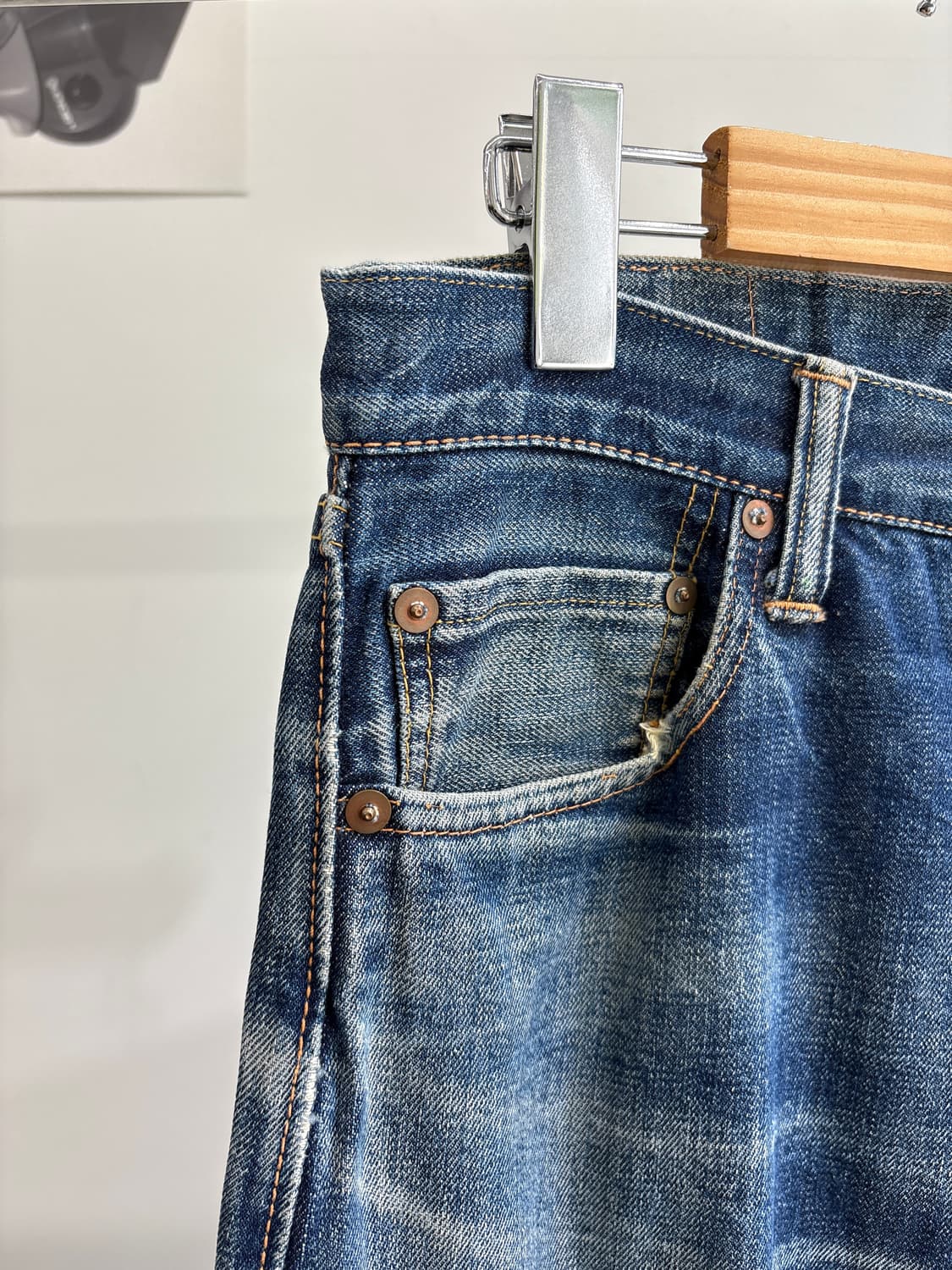 THE FLAT HEAD (Made in Japan) 데님팬츠 상품이미지3