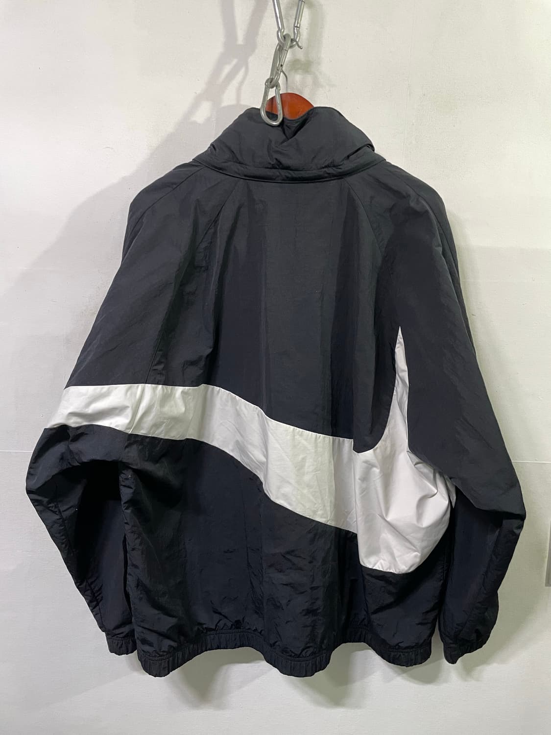 나이키 아노락 반집업 나이키 우븐 나일론 바람막이 110-120 상품이미지3