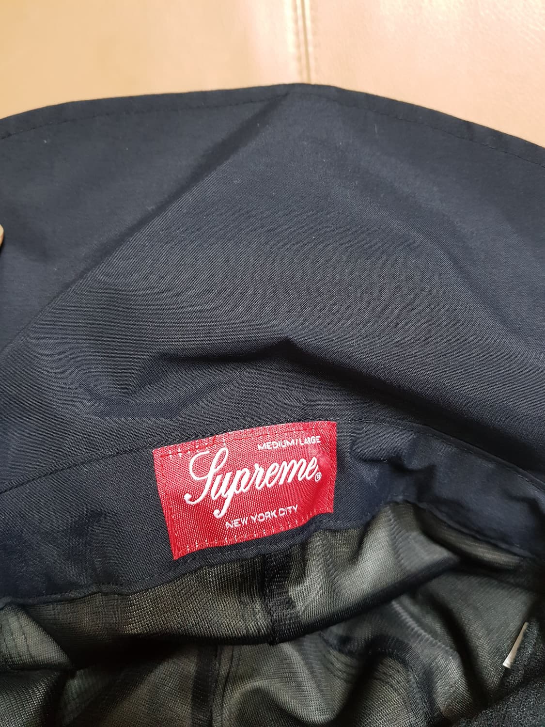 슈프림 고어텍스 선쉴드 햇 모자 블랙 24SS 상품이미지6