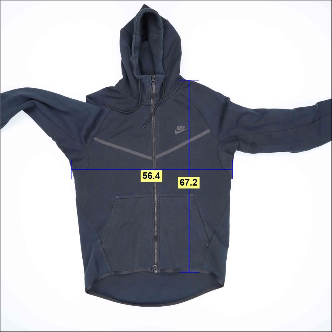 XL 나이키 테크플리스 후드 집업 0227M 상품이미지7