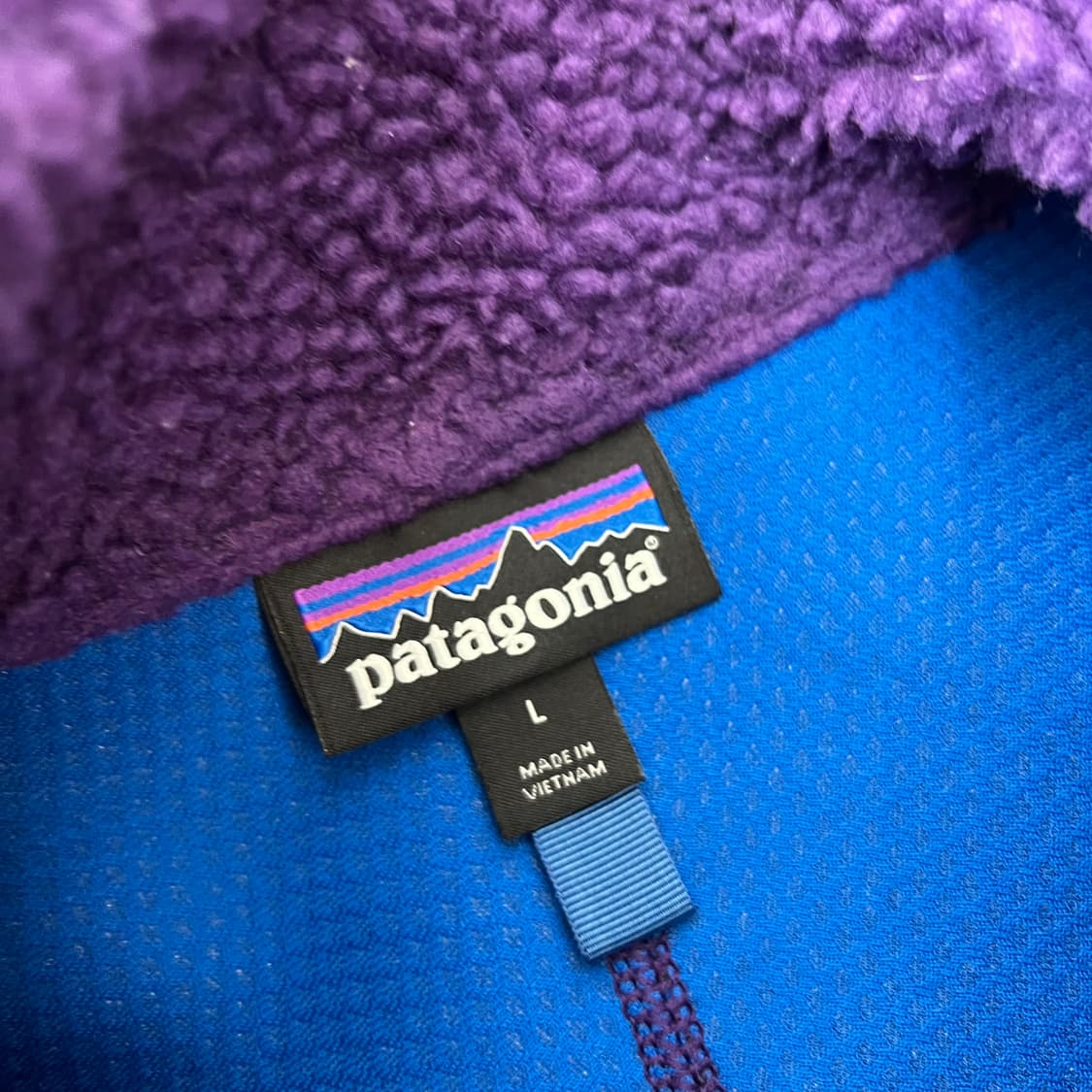 파타고니아 클래식 레트로 -X 플리스 집업 자켓 퍼플 상품이미지4