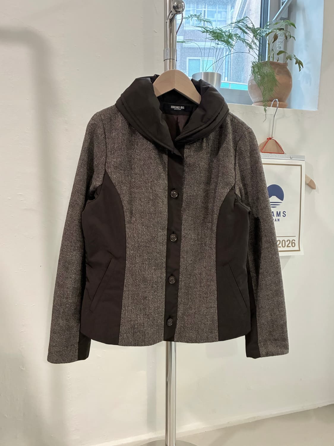 히로코 비스 패디드 자켓 상품이미지1