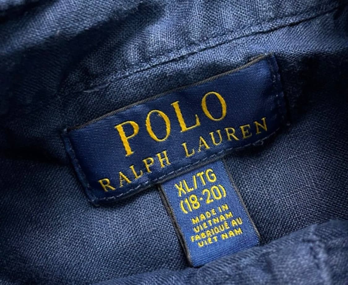 Polo 폴로 랄프로렌 네이비 셔츠 상품이미지3