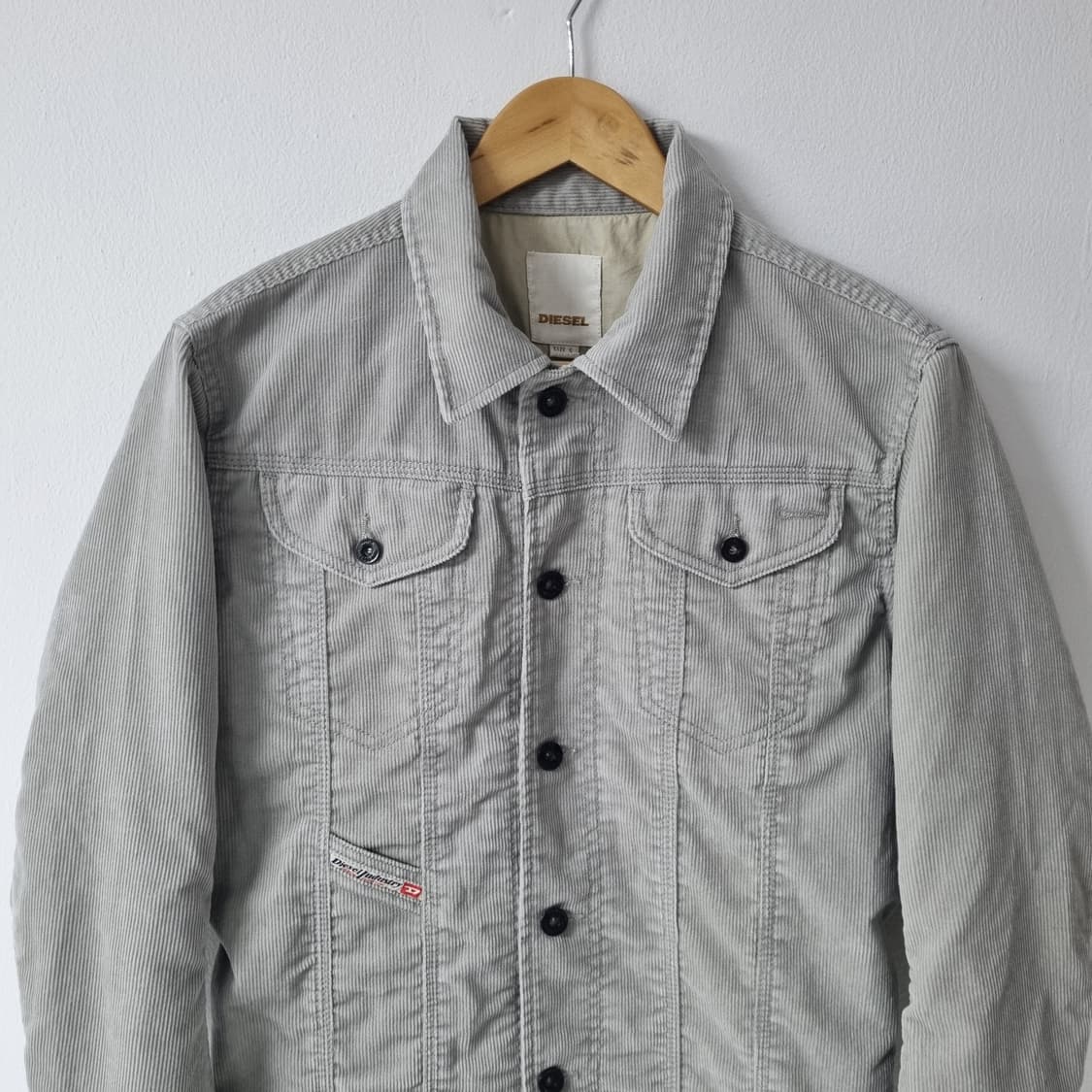 DIESEL 코듀로이 트러커 자켓 - S 상품이미지3