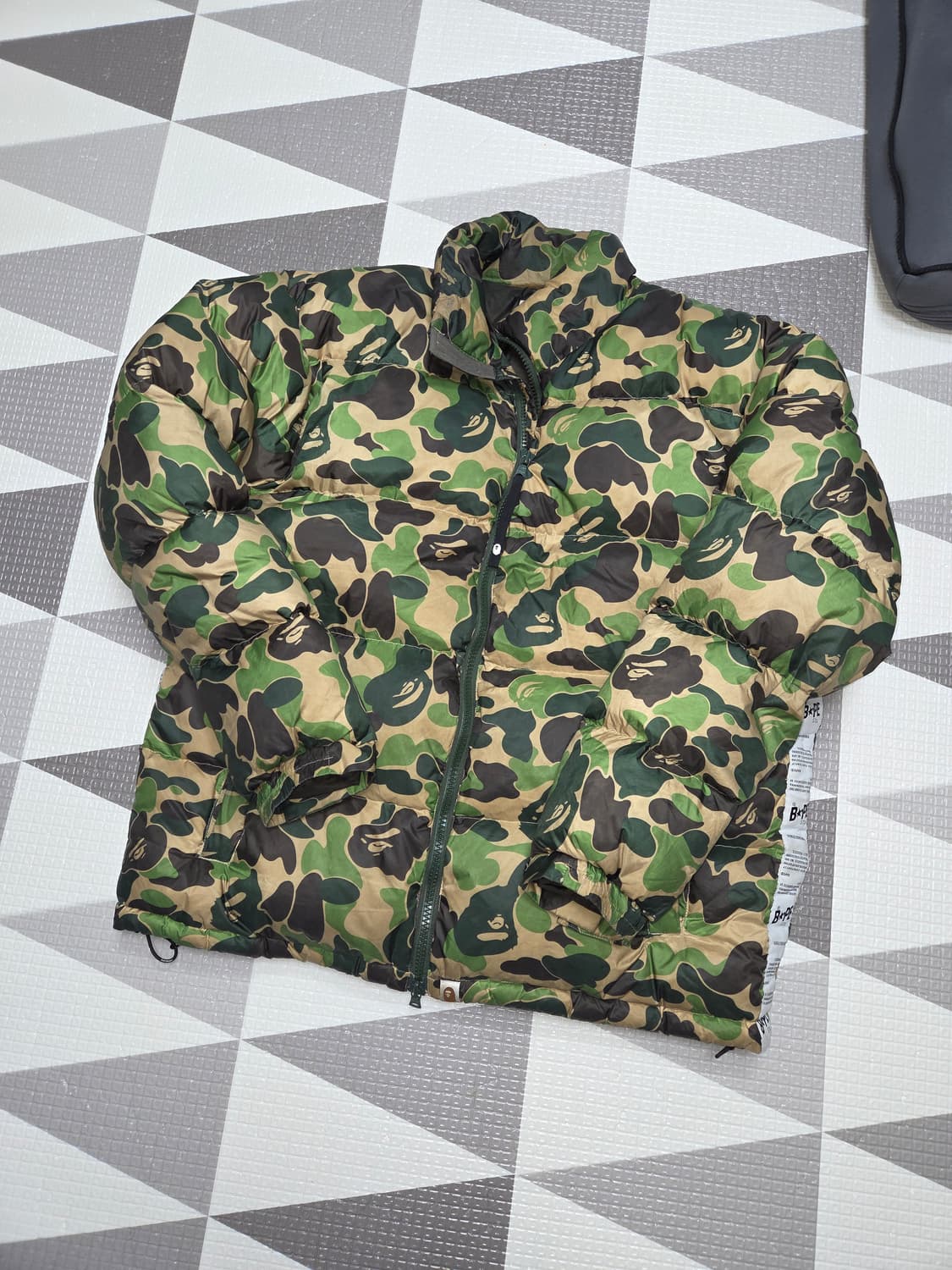 베이프 ABC 카모 패딩 상품이미지4