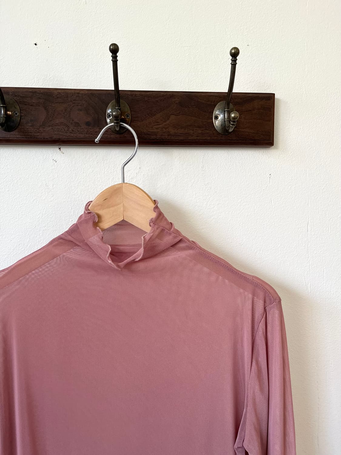 CLEA 인디핑크 시스루 터틀넥 상품이미지3