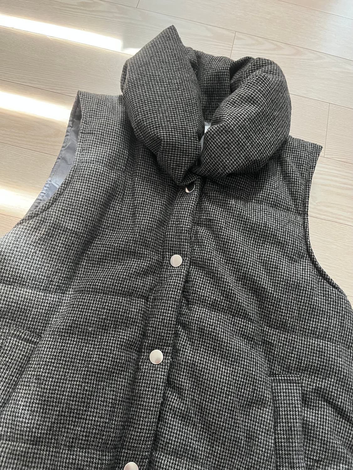 빈티지 패딩조끼 상품이미지2