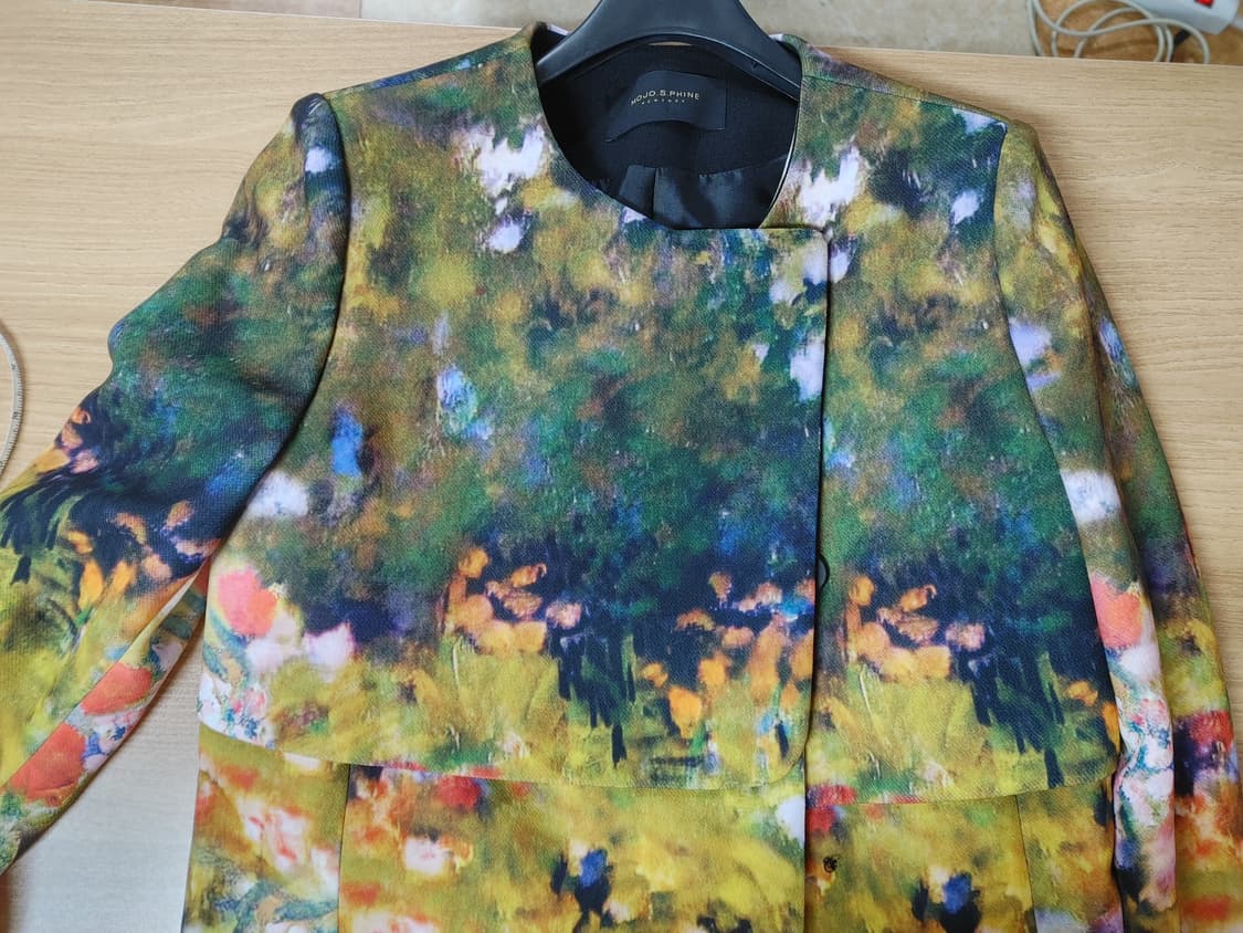 MOJO.S.PHINE 모조에스핀 여성 플라워무늬 라운드자켓 상품이미지4