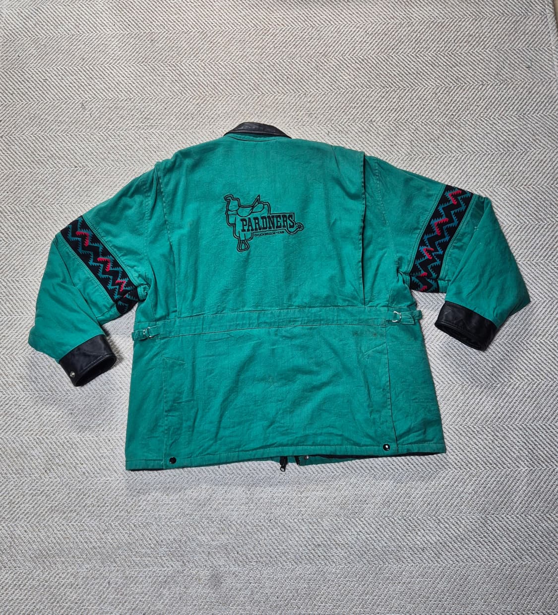 90s 패턴 자켓 상품이미지2