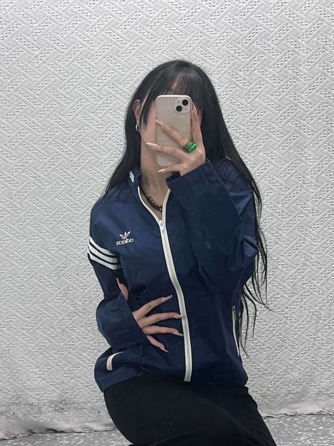 아디다스 재팬 90's 올드스쿨 레트로 바람막이 자켓 M C08338 상품이미지1