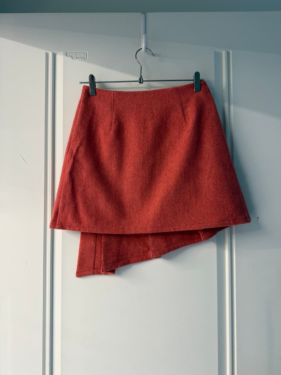 일본빈티지 핀턱 언발 랩스커트 상품이미지9