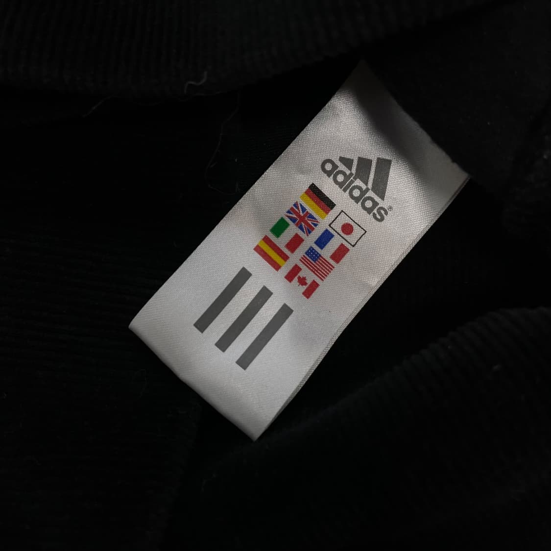 아디다스 벨루어 후드집업 블랙 상품이미지6