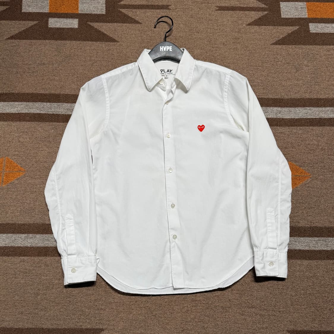 꼼데가르송 여성 스몰와펜 화이트 셔츠 M 상품이미지1